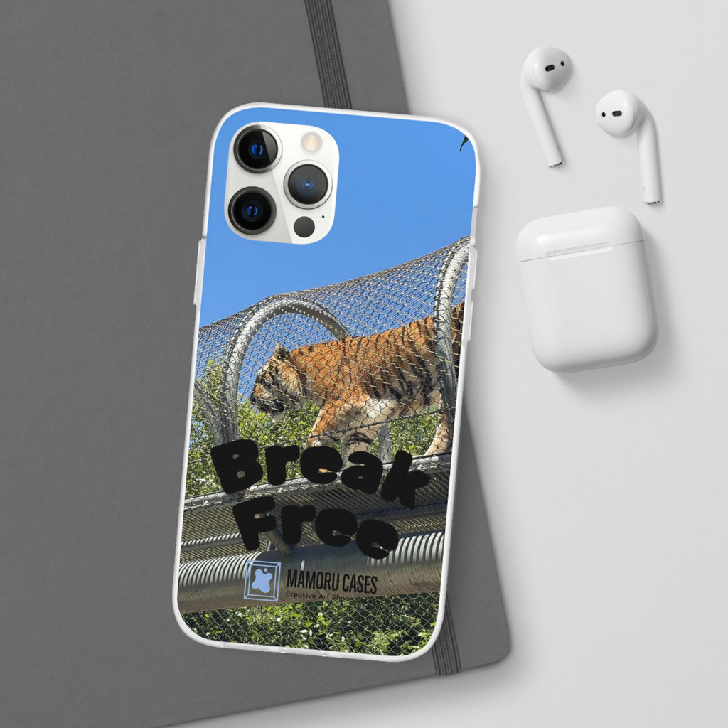 Tiger Break Free Phone Case – Wildlife Rescue Inspired iPhone Cover