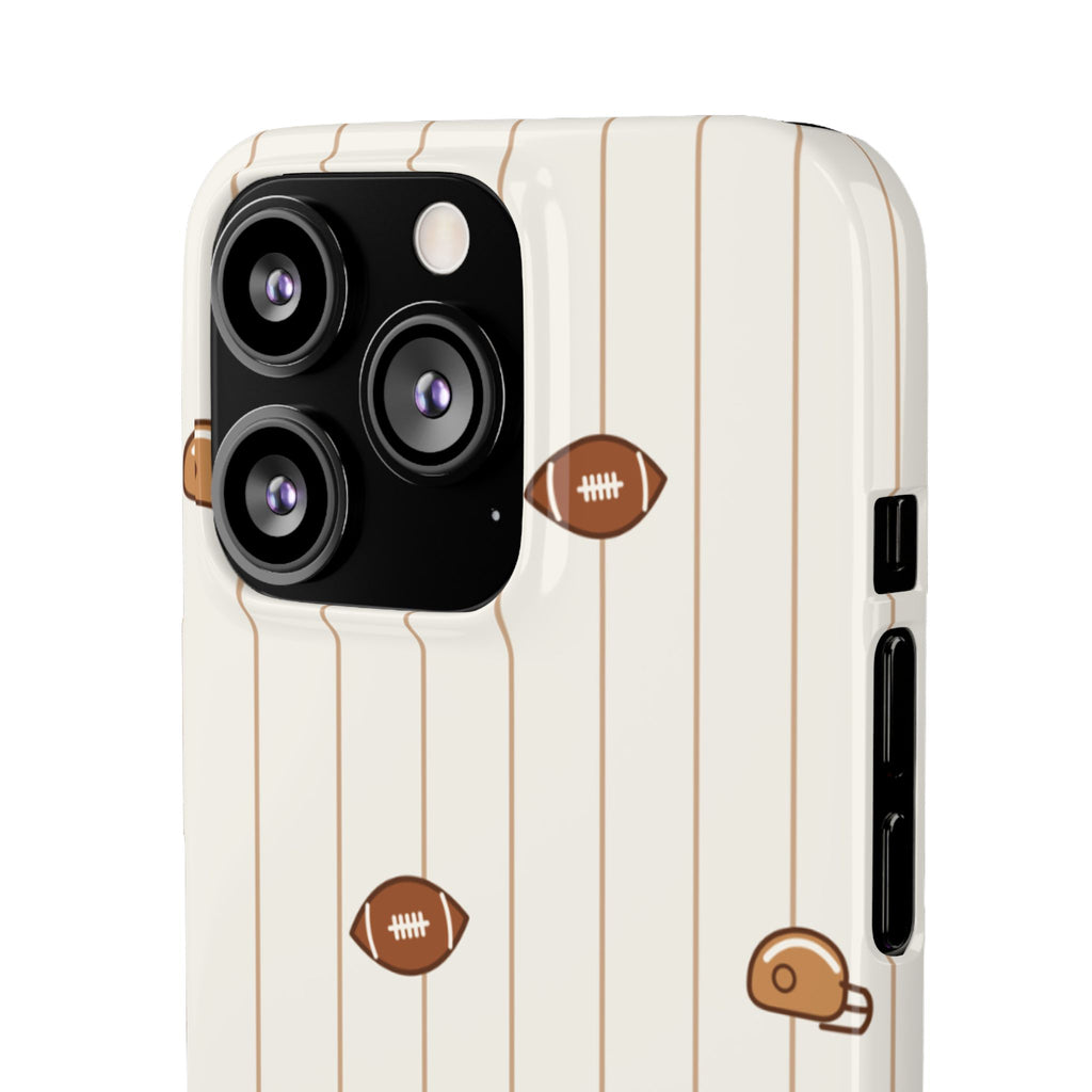 Phone Case — Vintage Football Pattern iPhone Case
