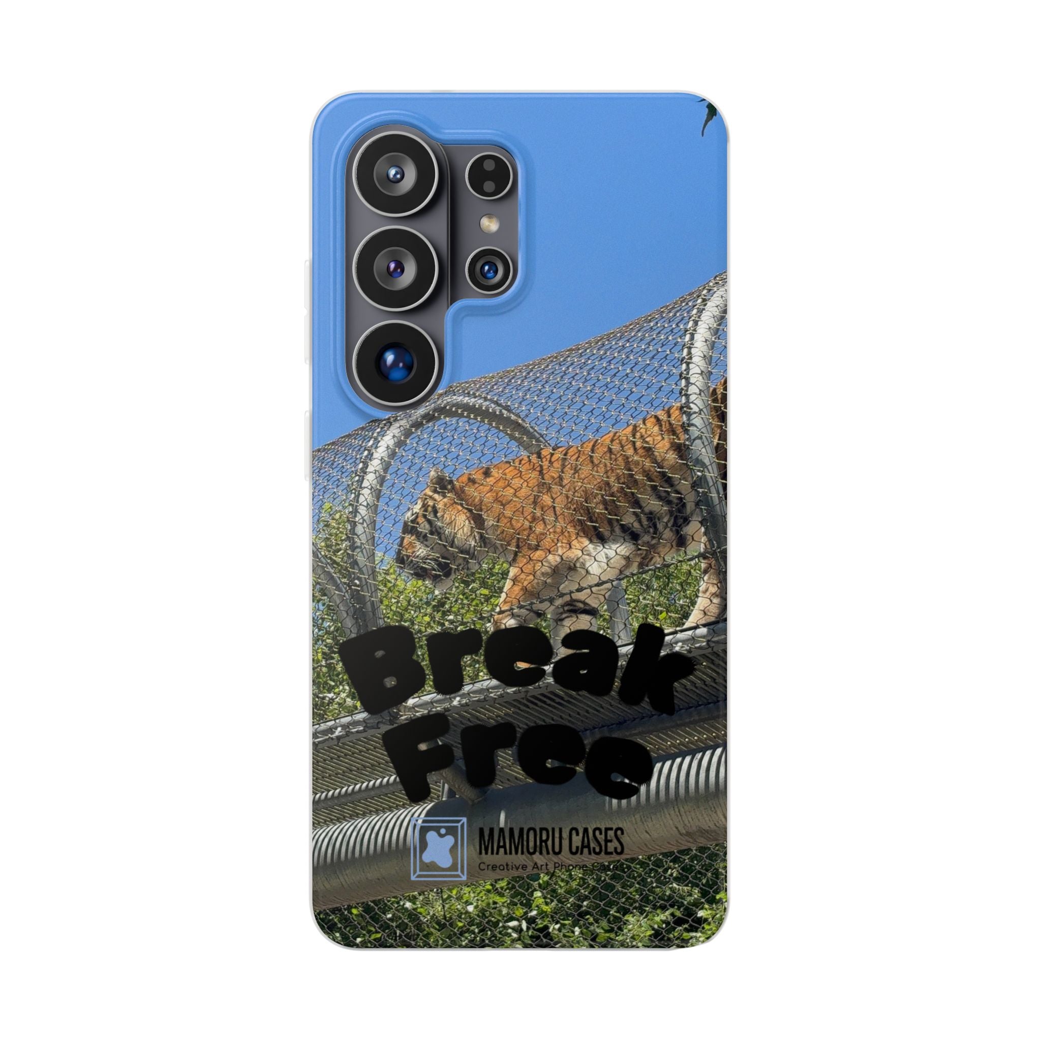 Tiger Break Free Phone Case – Wildlife Rescue Inspired iPhone Cover