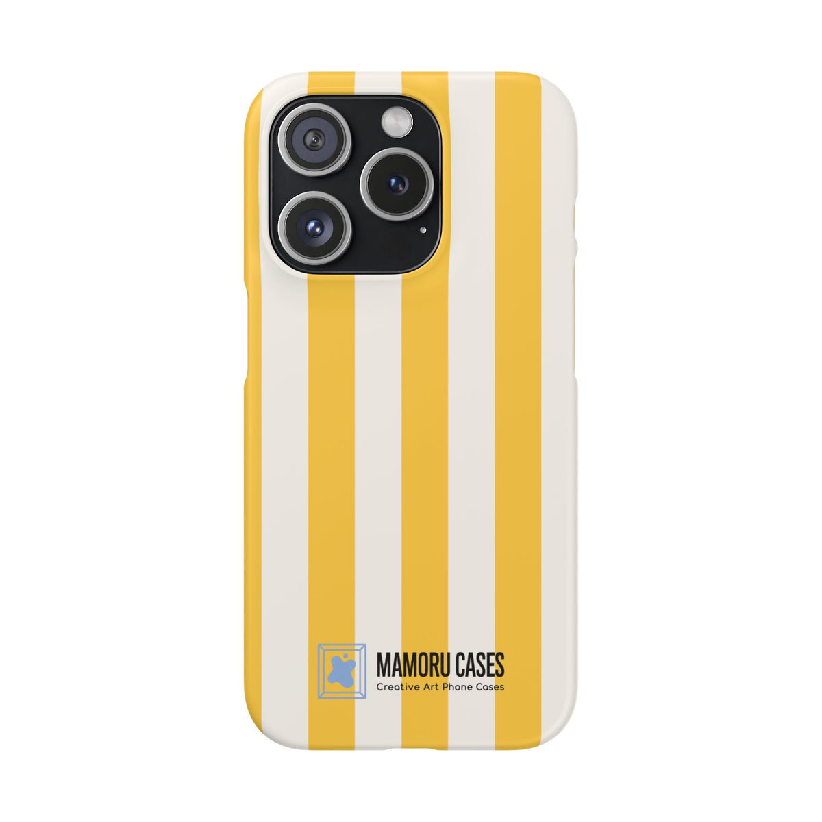 Yellow Stripe Phone Case