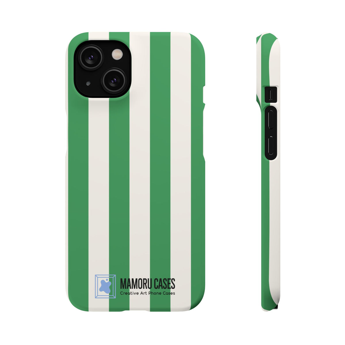 Green Stripe Phone Case
