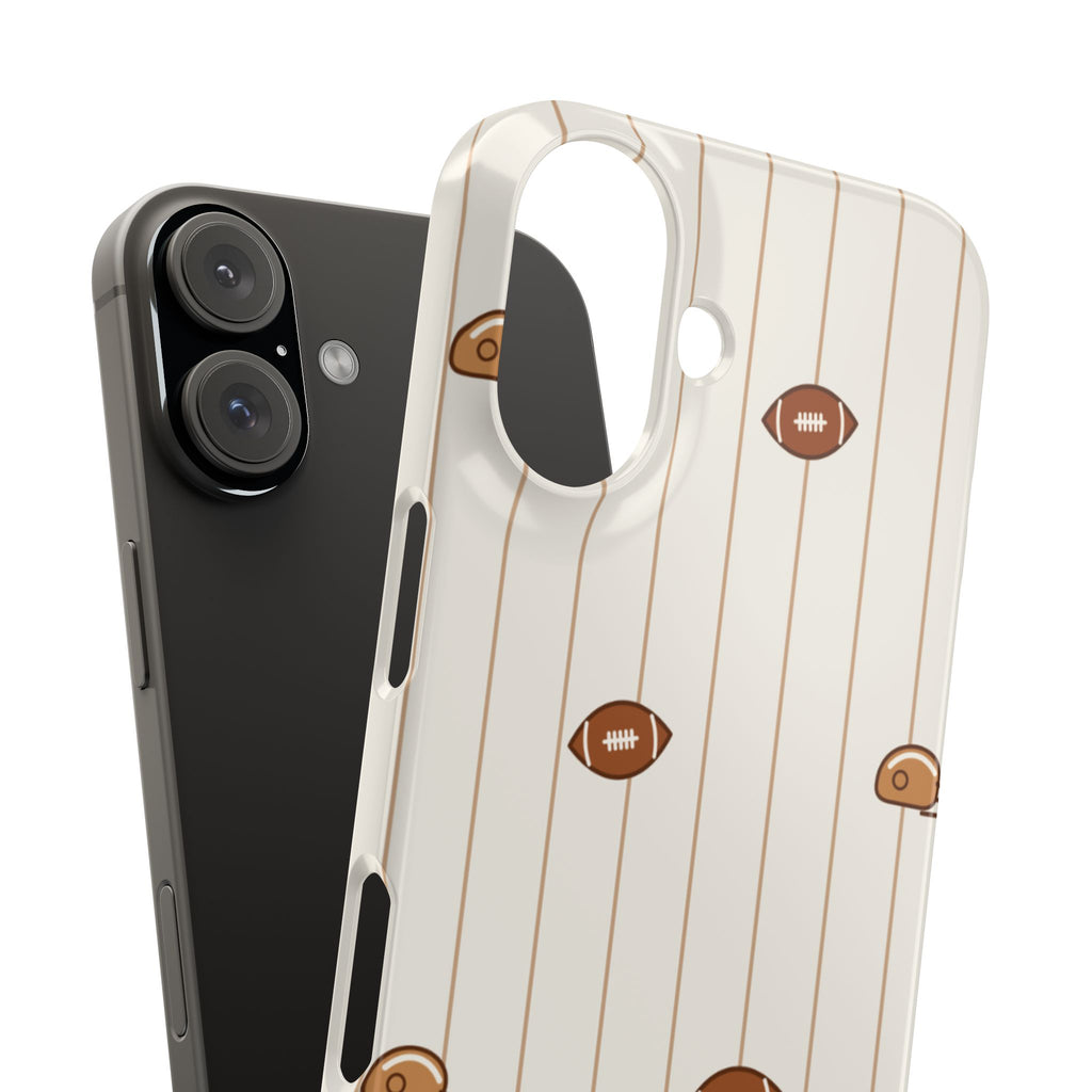 Phone Case — Vintage Football Pattern iPhone Case