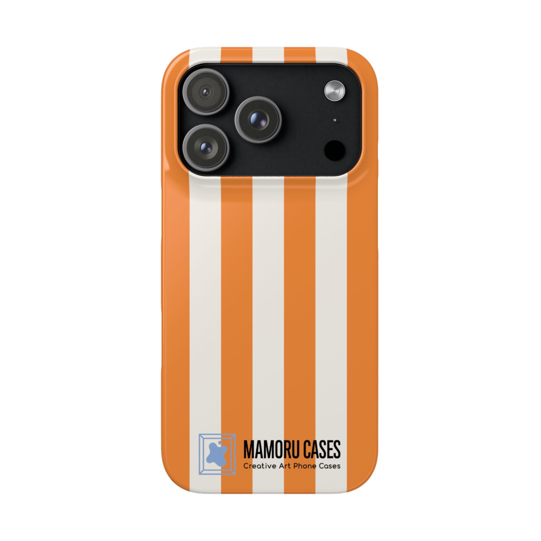 Orange Stripe Phone Case