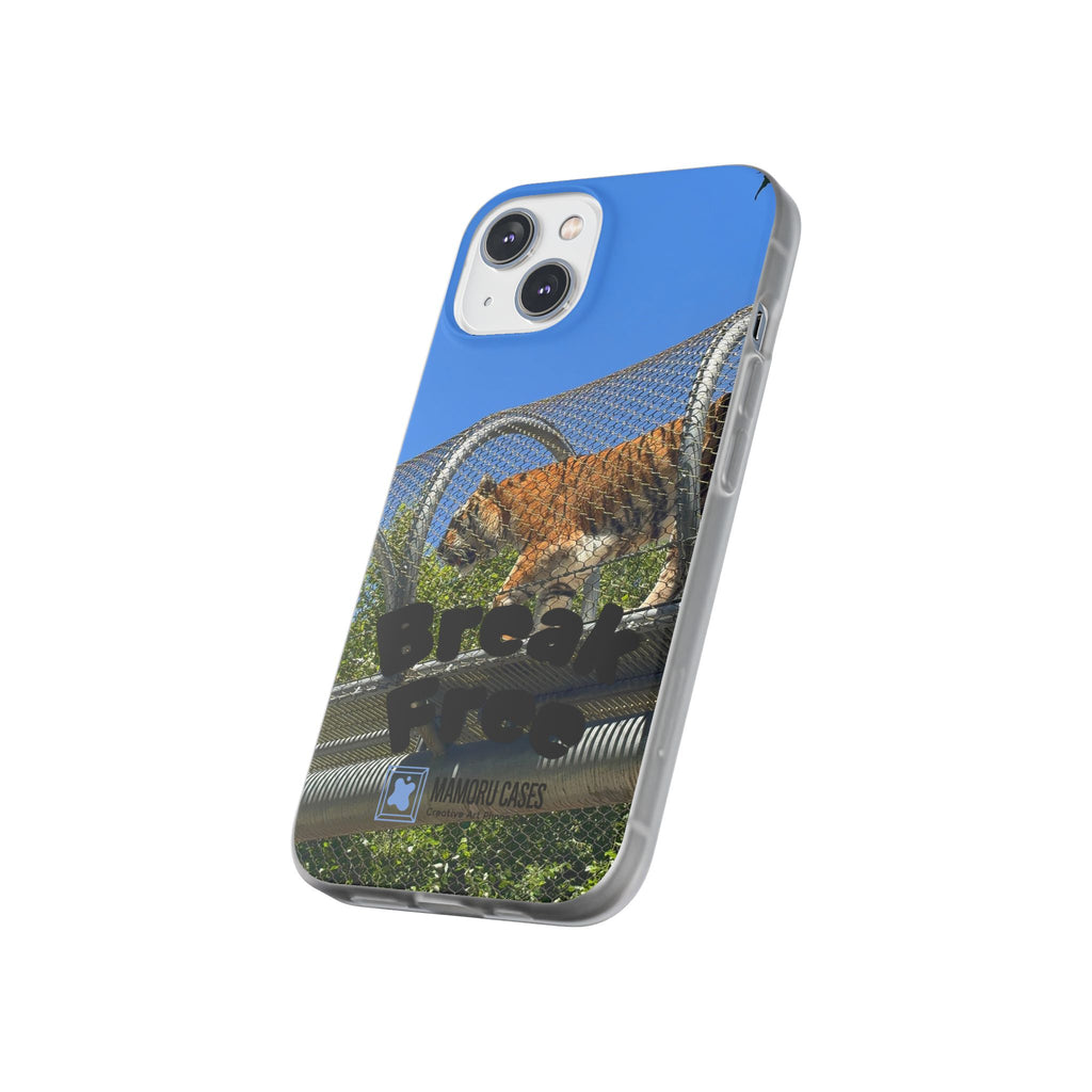Tiger Break Free Phone Case – Wildlife Rescue Inspired iPhone Cover