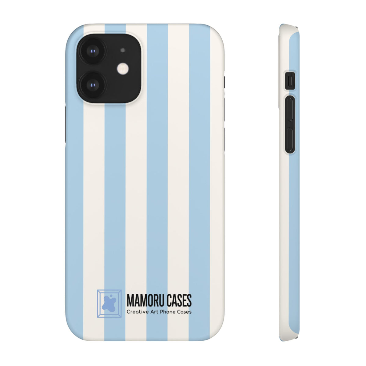 Sky Blue Stripe Phone Case
