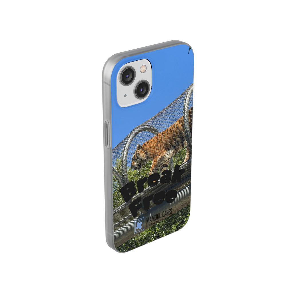 Tiger Break Free Phone Case – Wildlife Rescue Inspired iPhone Cover