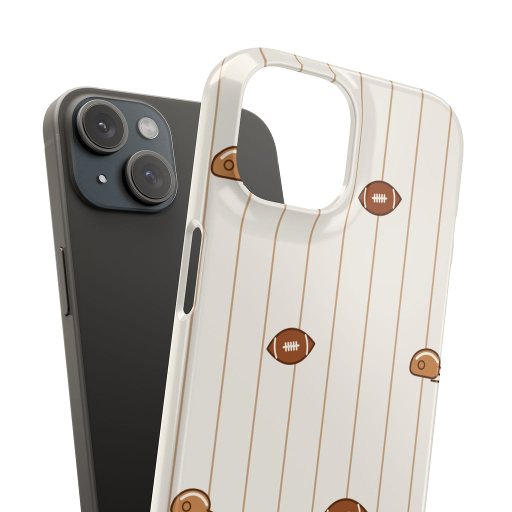 Phone Case — Vintage Football Pattern iPhone Case
