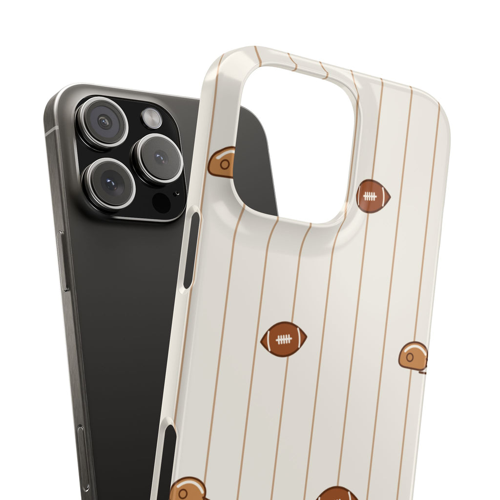 Phone Case — Vintage Football Pattern iPhone Case