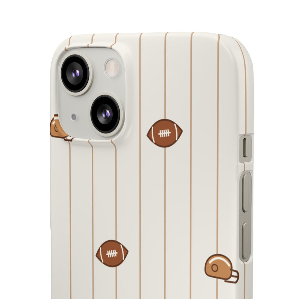 Phone Case — Vintage Football Pattern iPhone Case