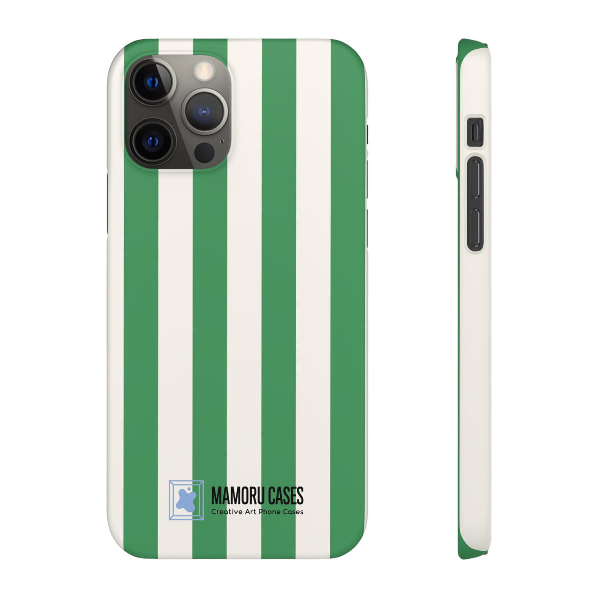 Green Stripe Phone Case