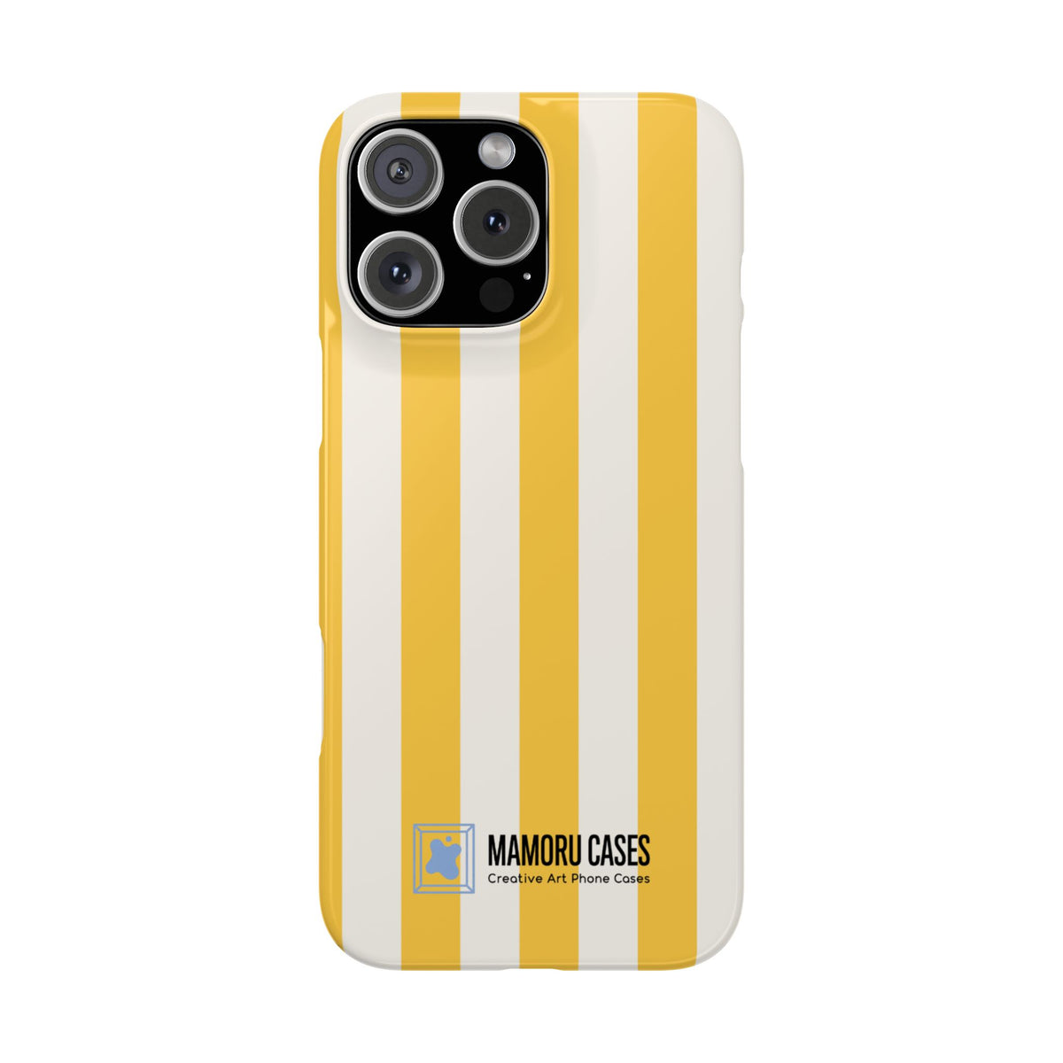 Yellow Stripe Phone Case