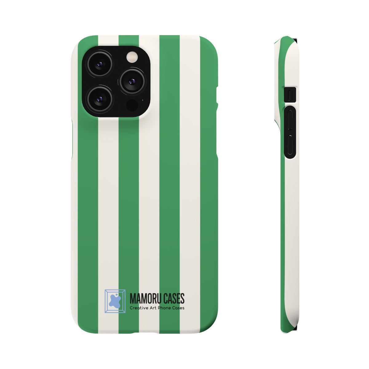 Green Stripe Phone Case