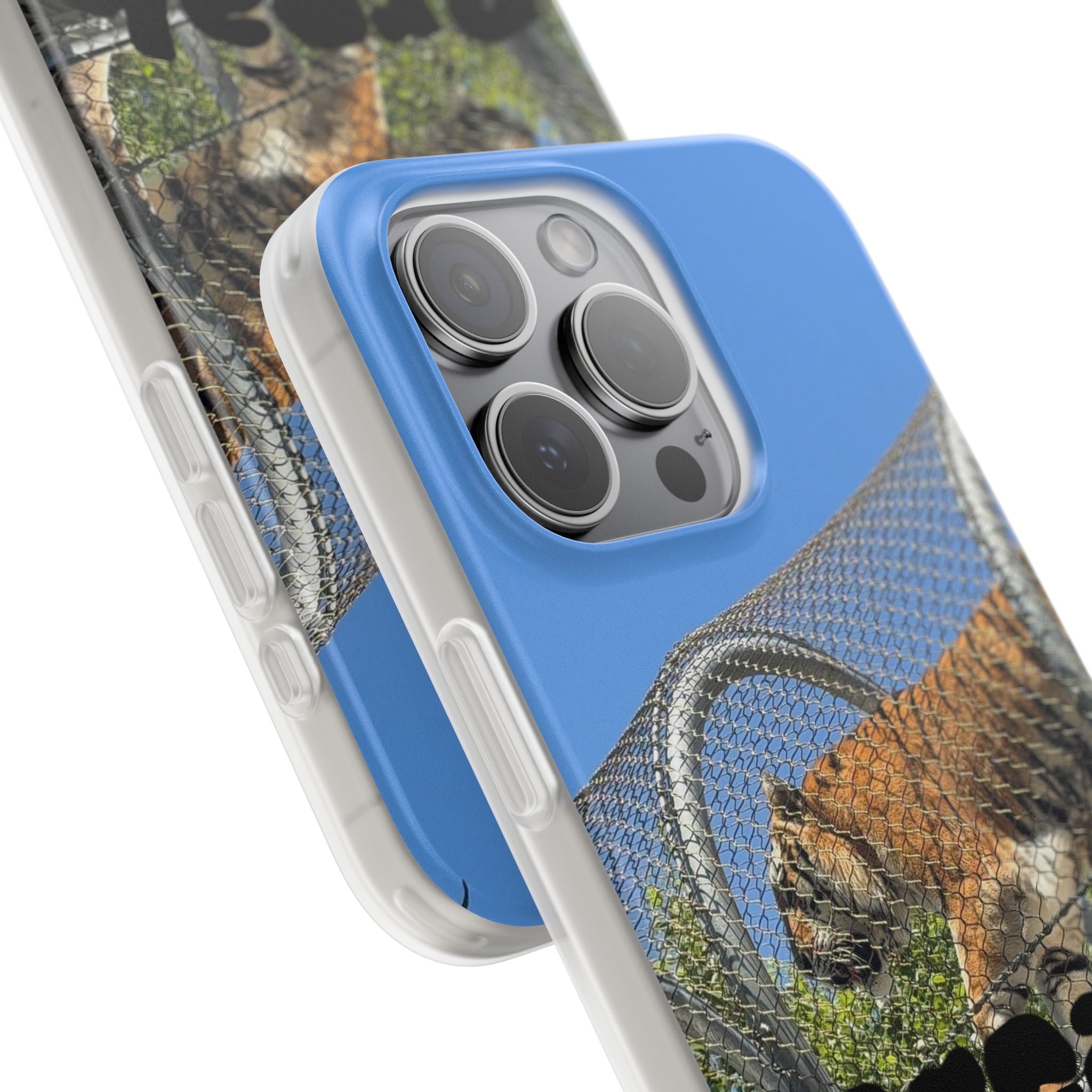 Tiger Break Free Phone Case – Wildlife Rescue Inspired iPhone Cover