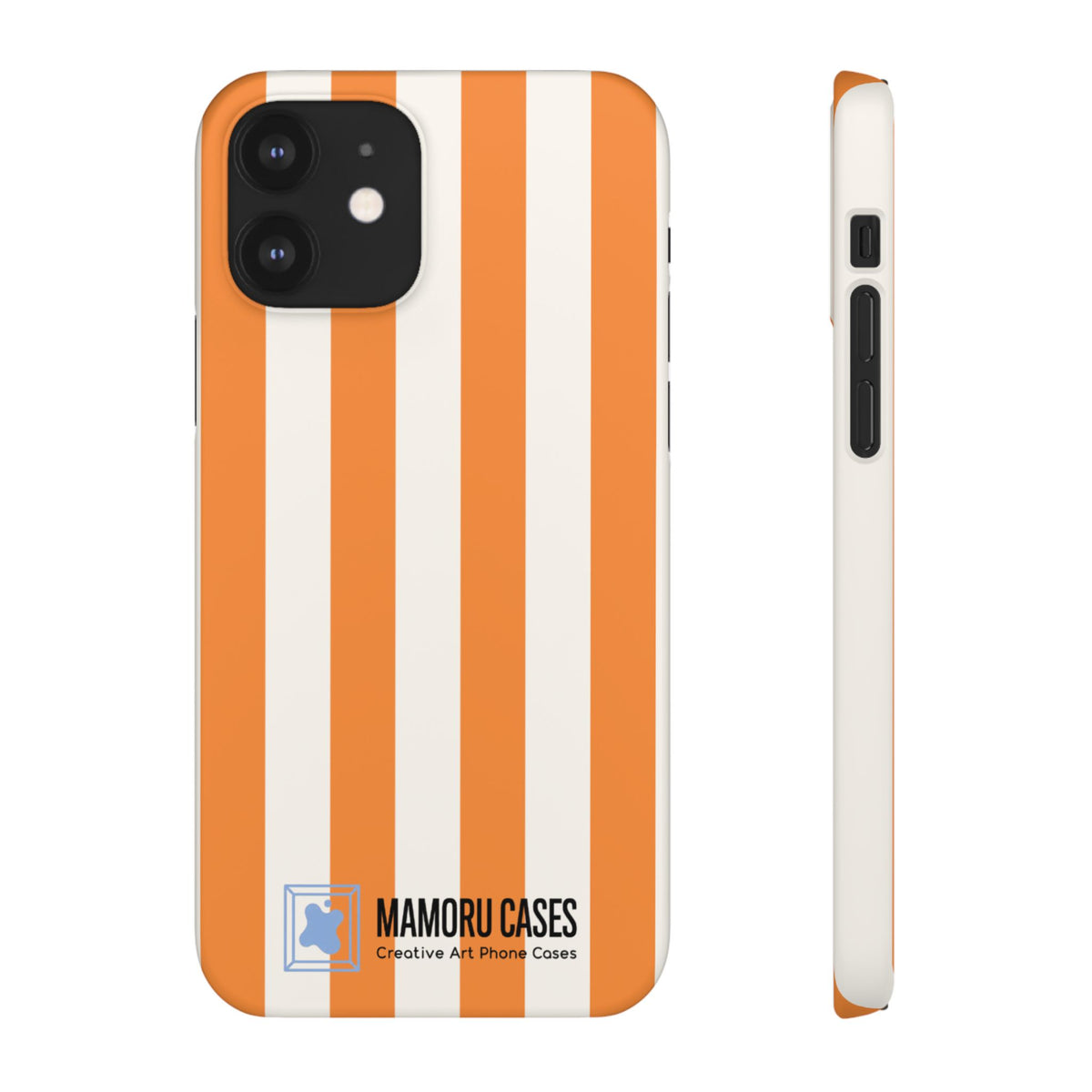 Orange Stripe Phone Case