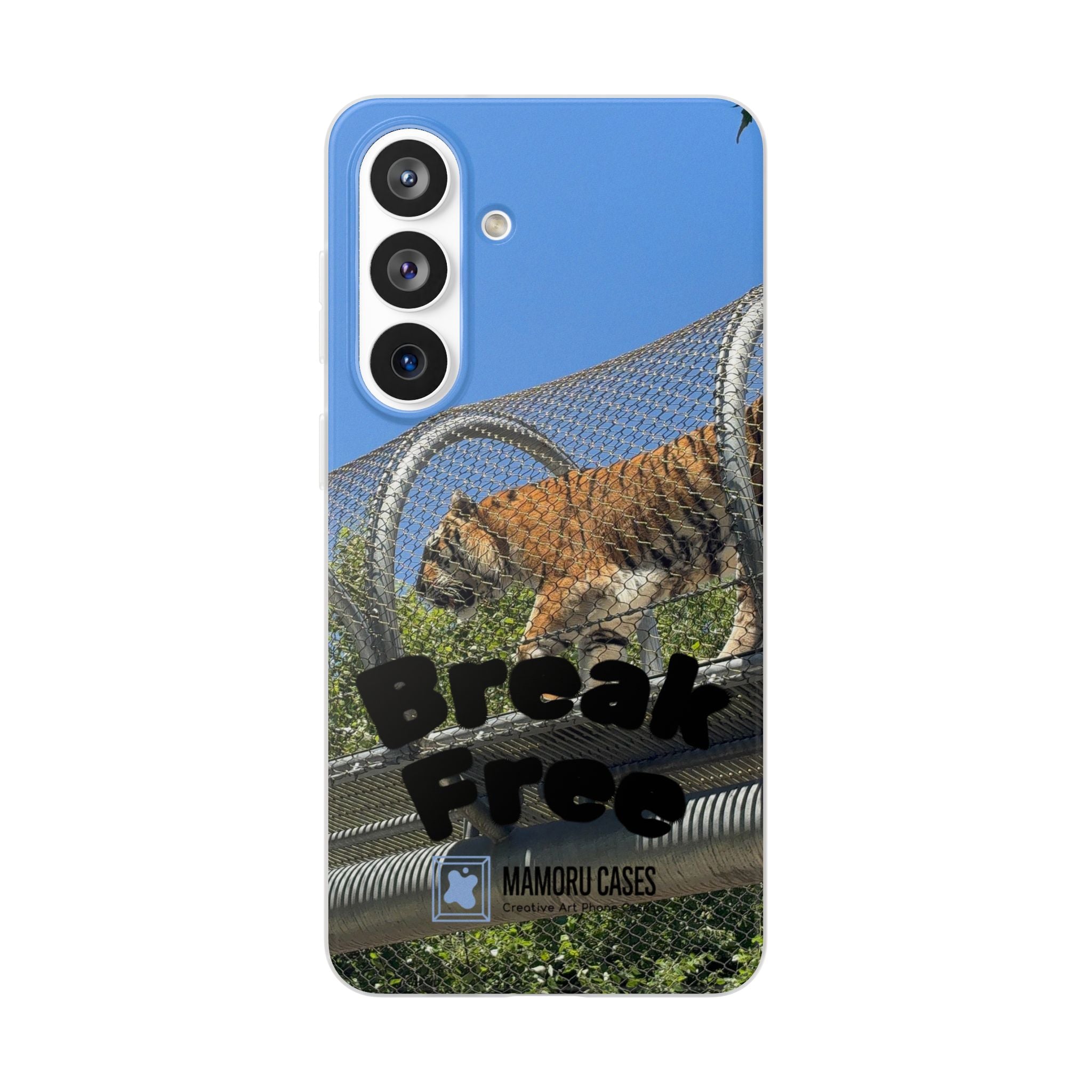 Tiger Break Free Phone Case – Wildlife Rescue Inspired iPhone Cover