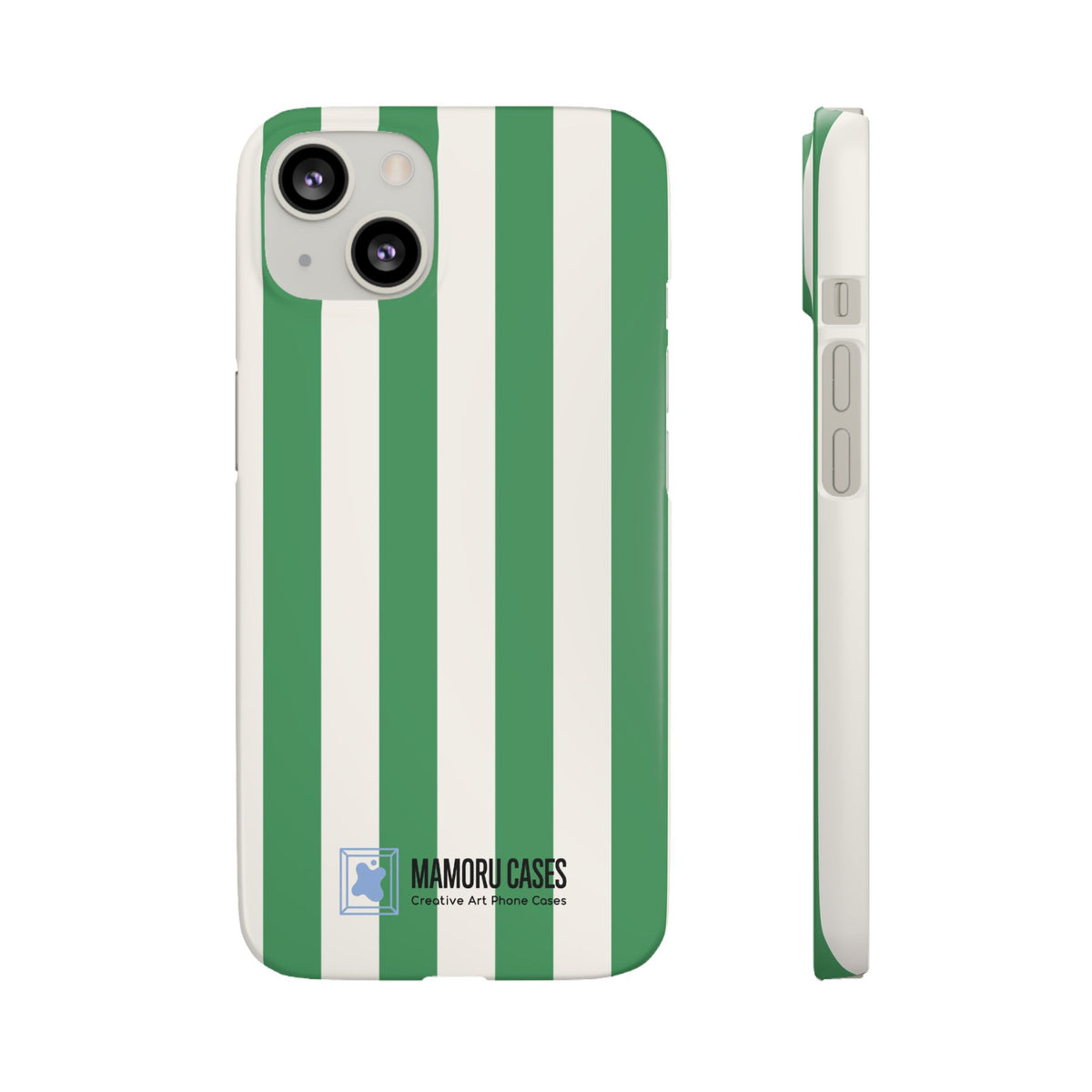 Green Stripe Phone Case