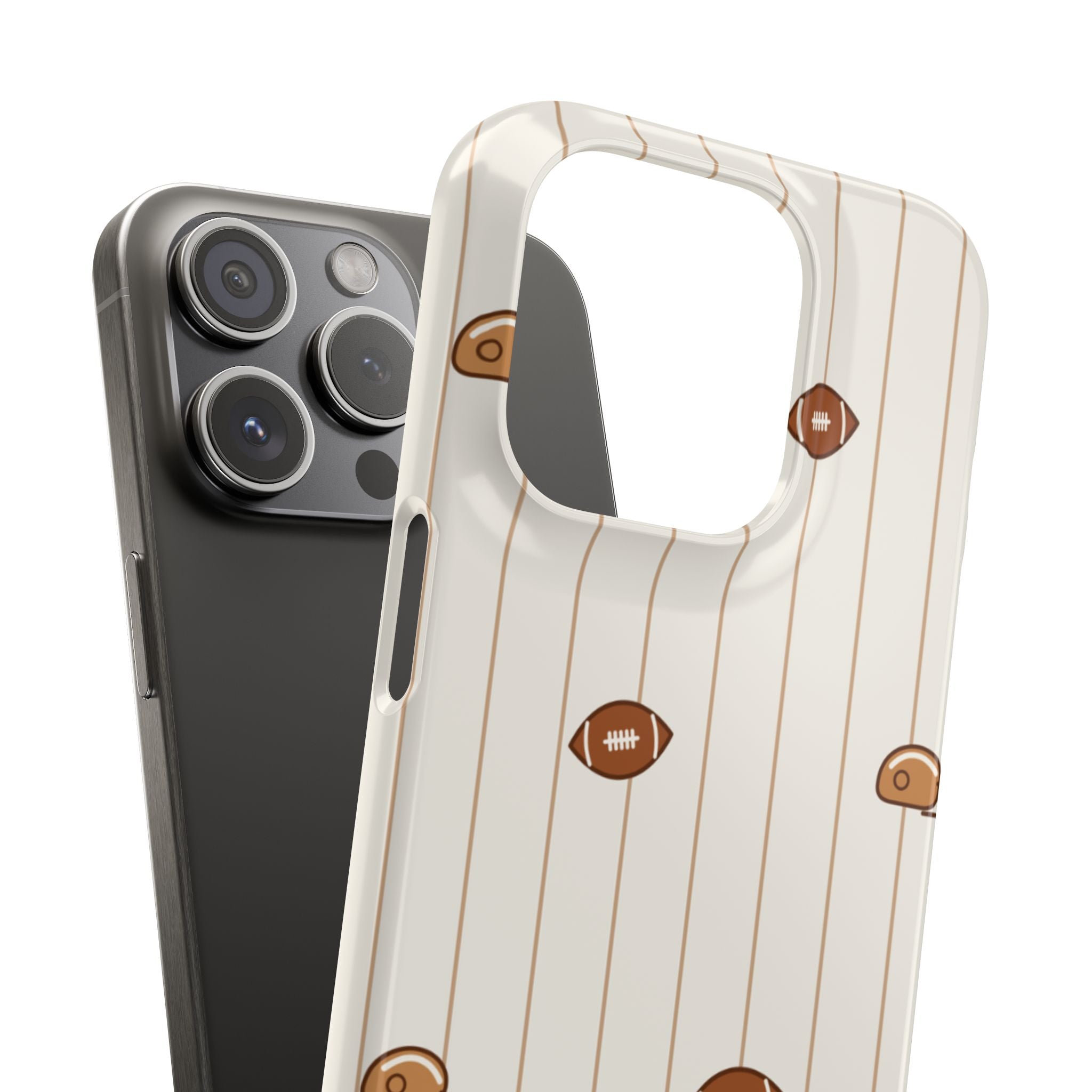 Phone Case — Vintage Football Pattern iPhone Case
