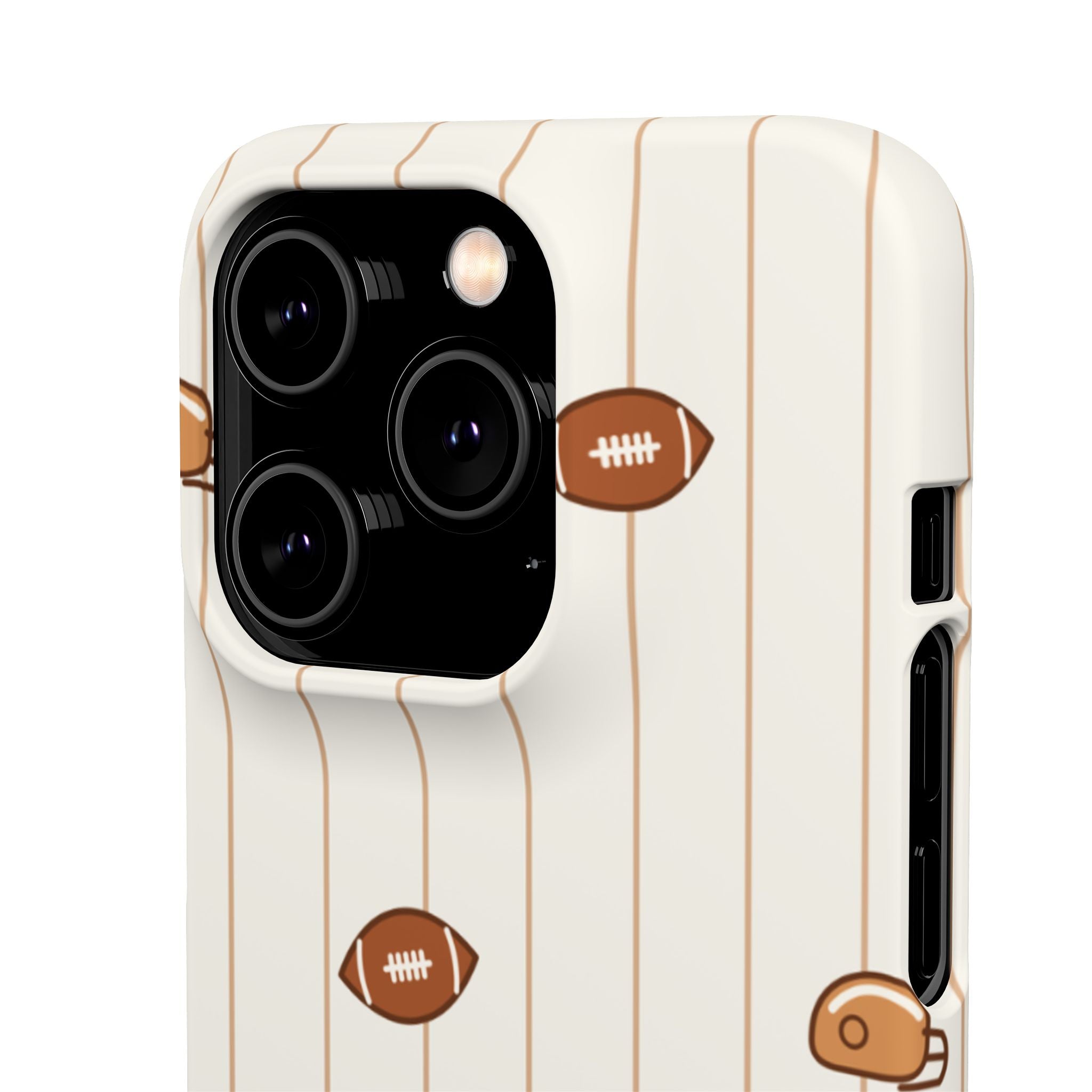 Phone Case — Vintage Football Pattern iPhone Case