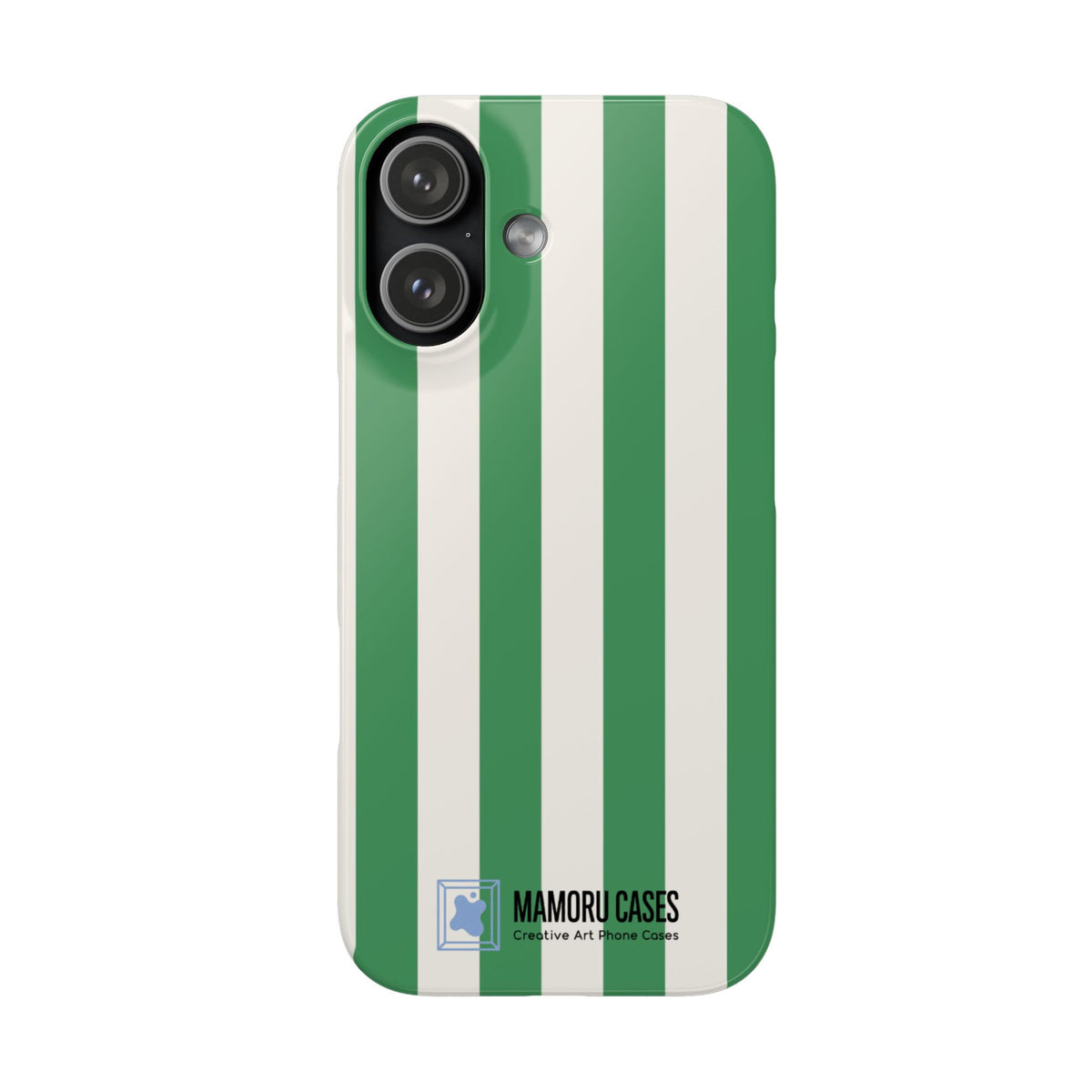 Green Stripe Phone Case