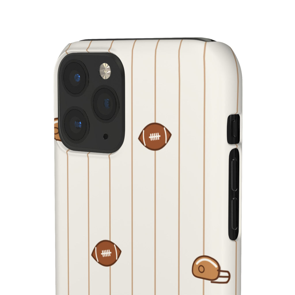 Phone Case — Vintage Football Pattern iPhone Case