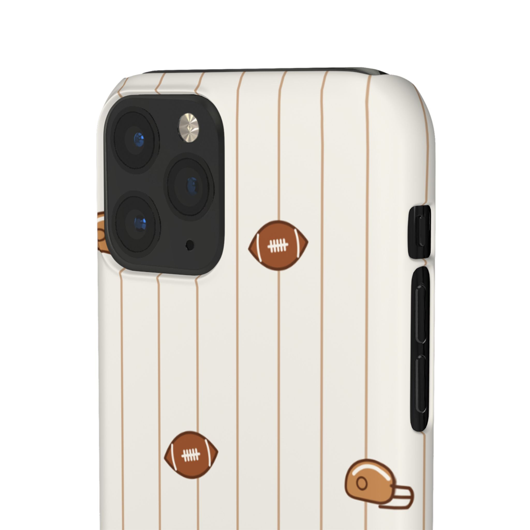 Phone Case — Vintage Football Pattern iPhone Case
