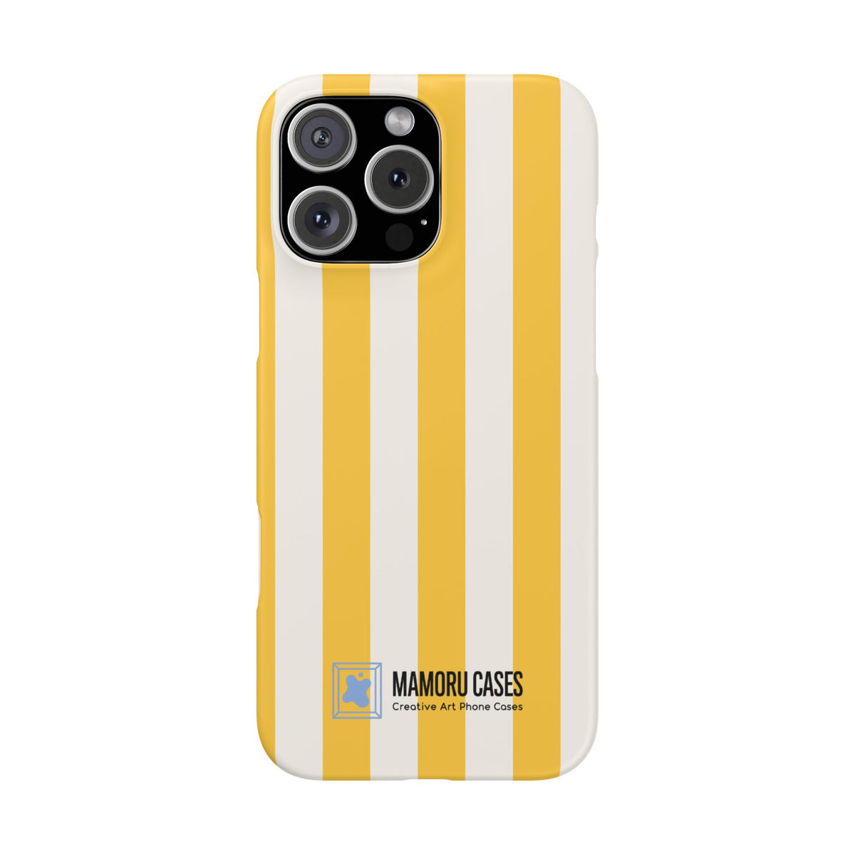 Yellow Stripe Phone Case