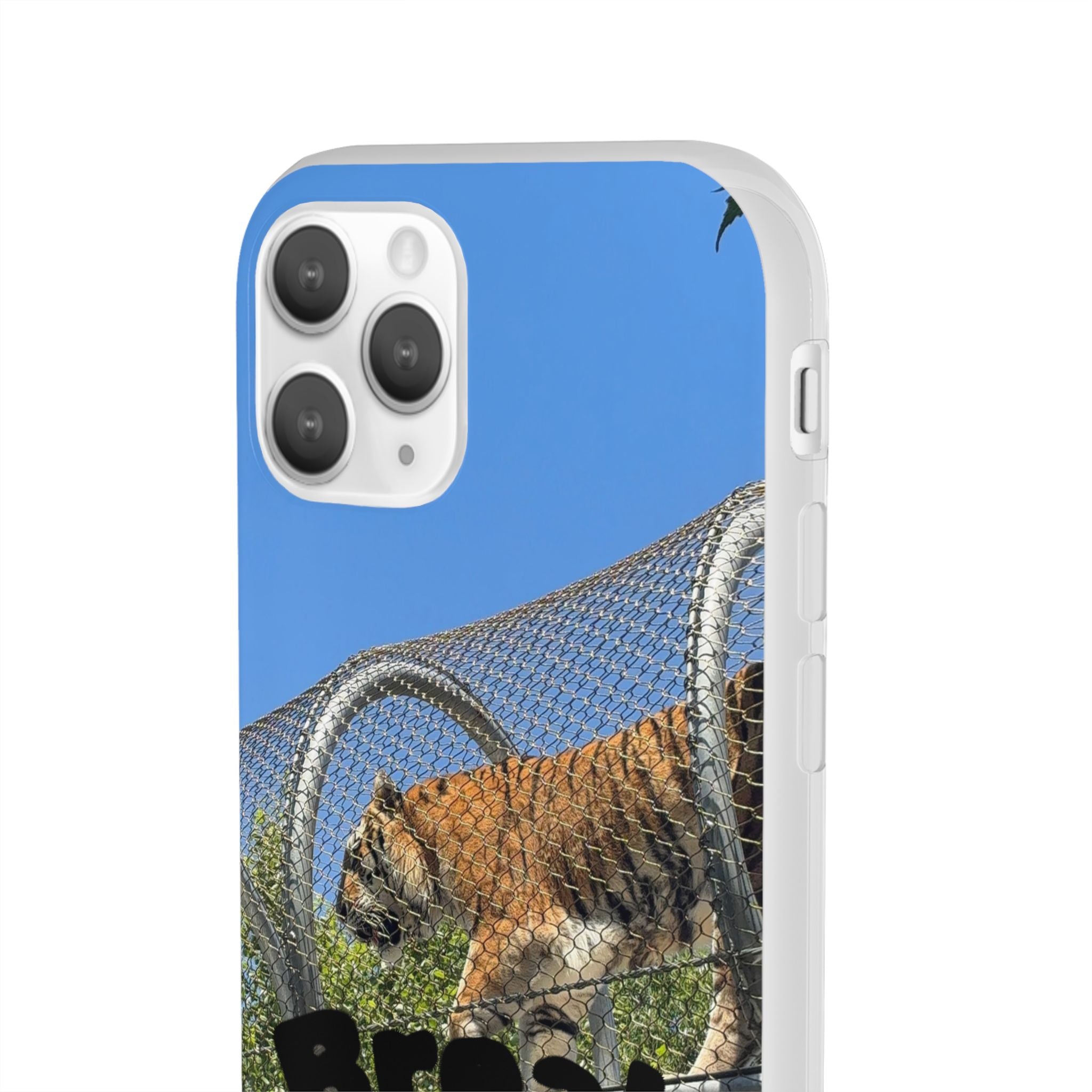 Tiger Break Free Phone Case – Wildlife Rescue Inspired iPhone Cover