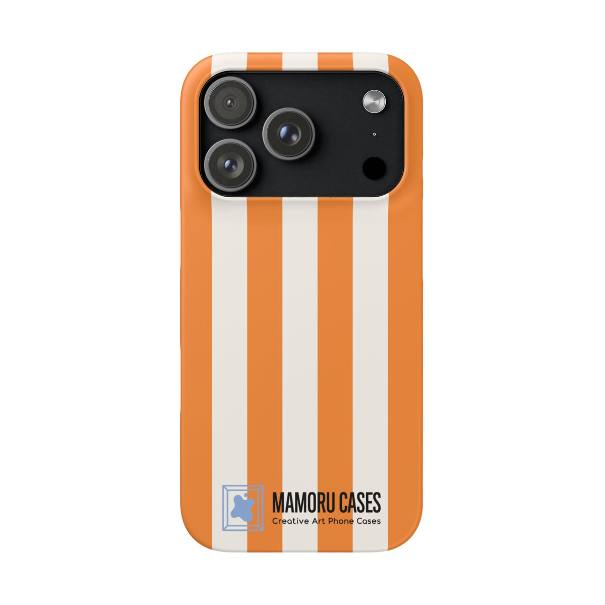 Orange Stripe Phone Case