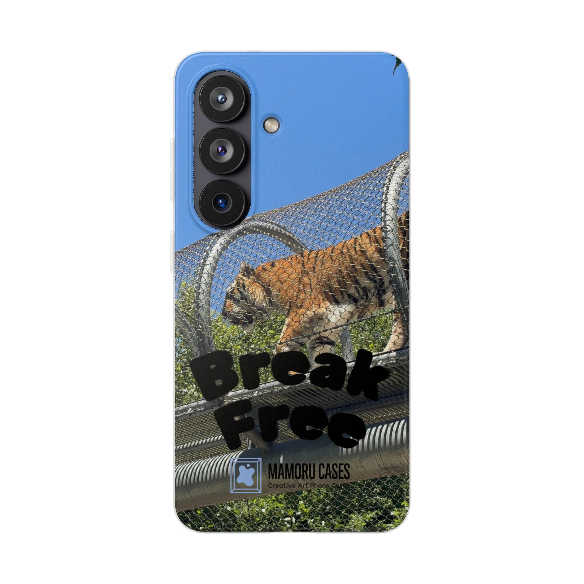 Tiger Break Free Phone Case – Wildlife Rescue Inspired iPhone Cover