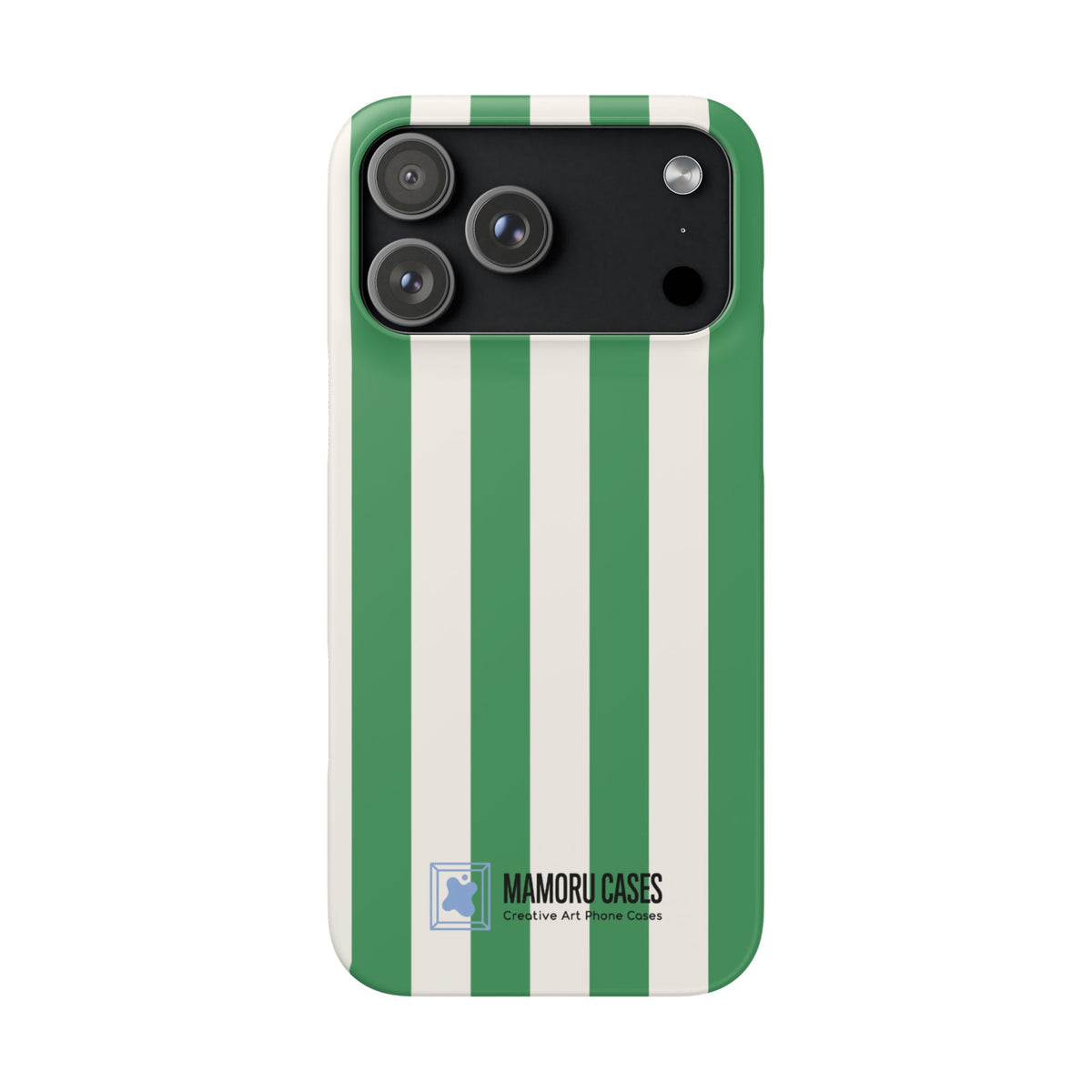 Green Stripe Phone Case
