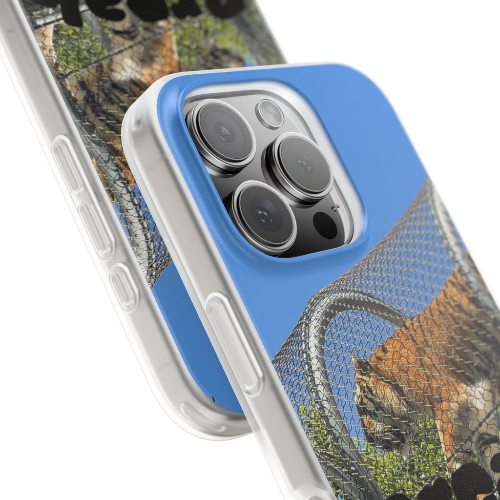 Tiger Break Free Phone Case – Wildlife Rescue Inspired iPhone Cover