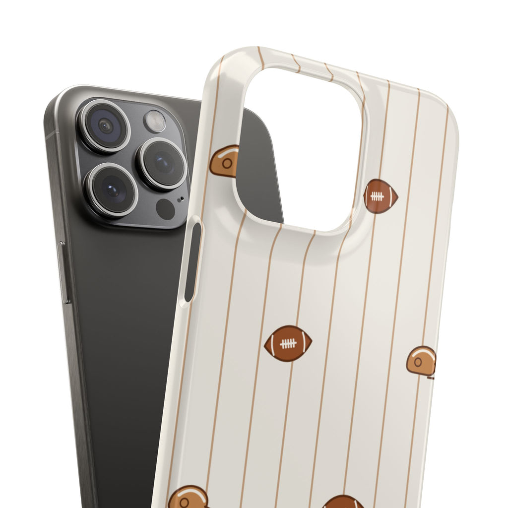 Phone Case — Vintage Football Pattern iPhone Case