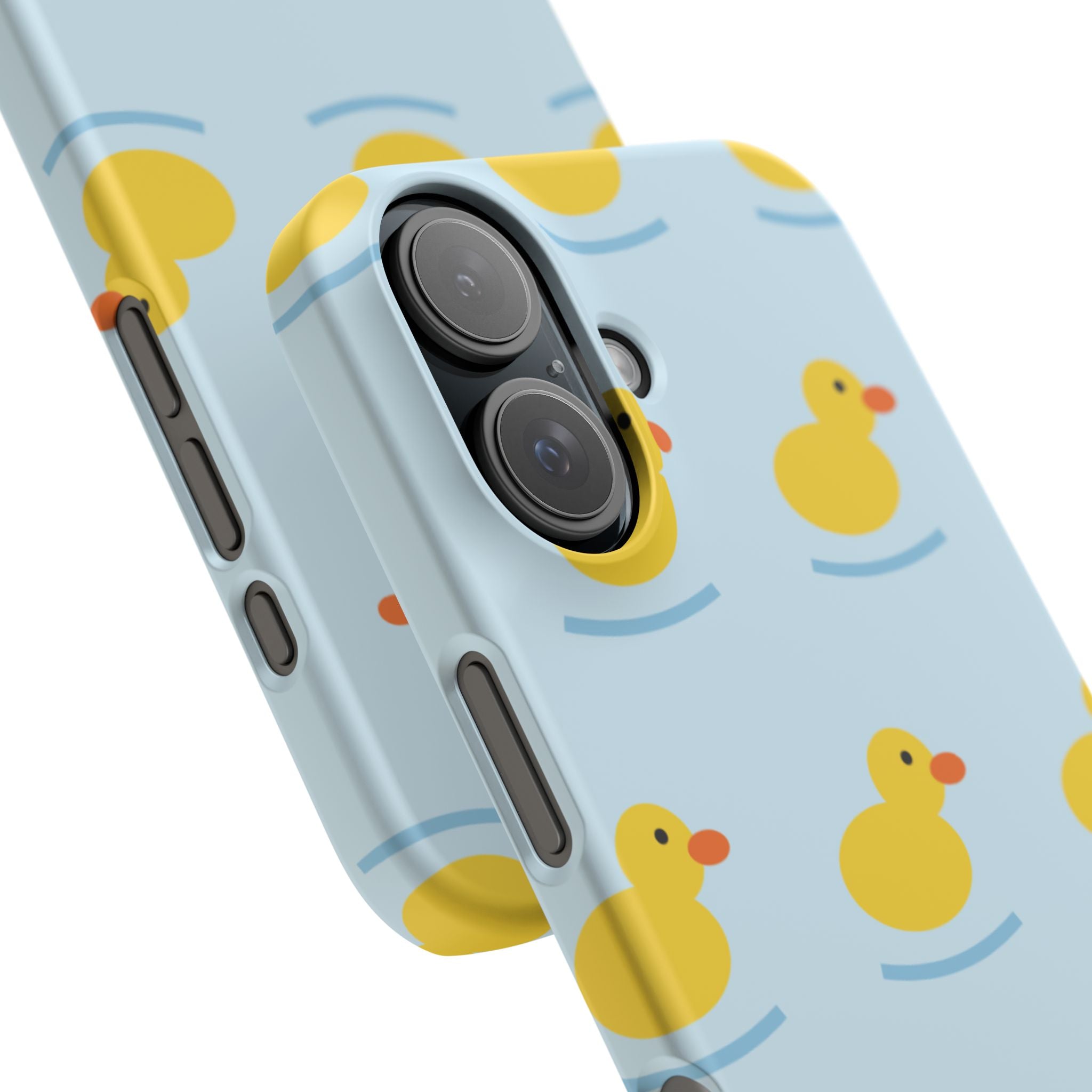 Rubber Duck Phone Case — Cute Yellow Duck Pattern iPhone Case