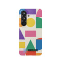 Color Block Shapes Phone Case