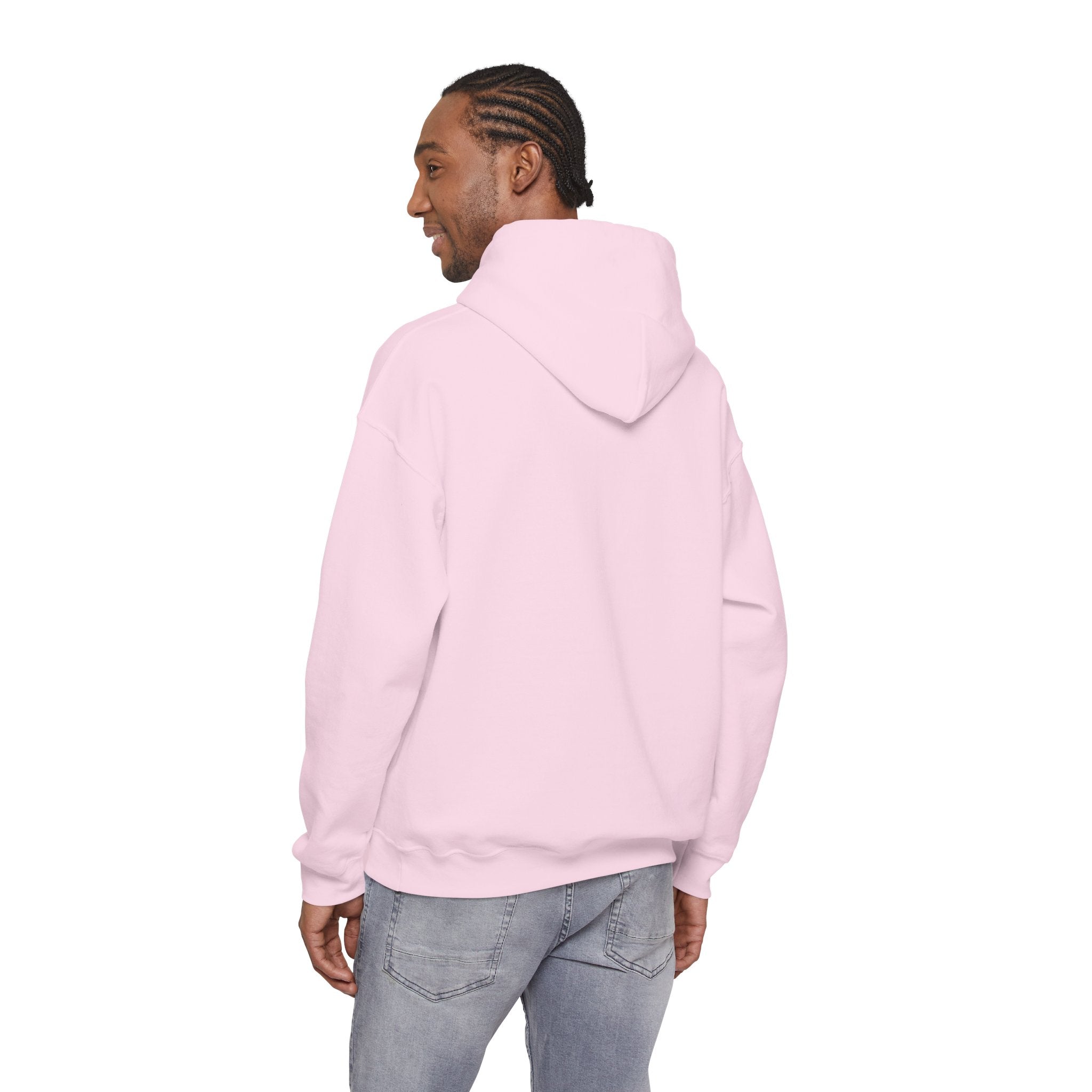 Mamoru Cases Logo Hoodie – Minimalist White Graphic Sweatshirt