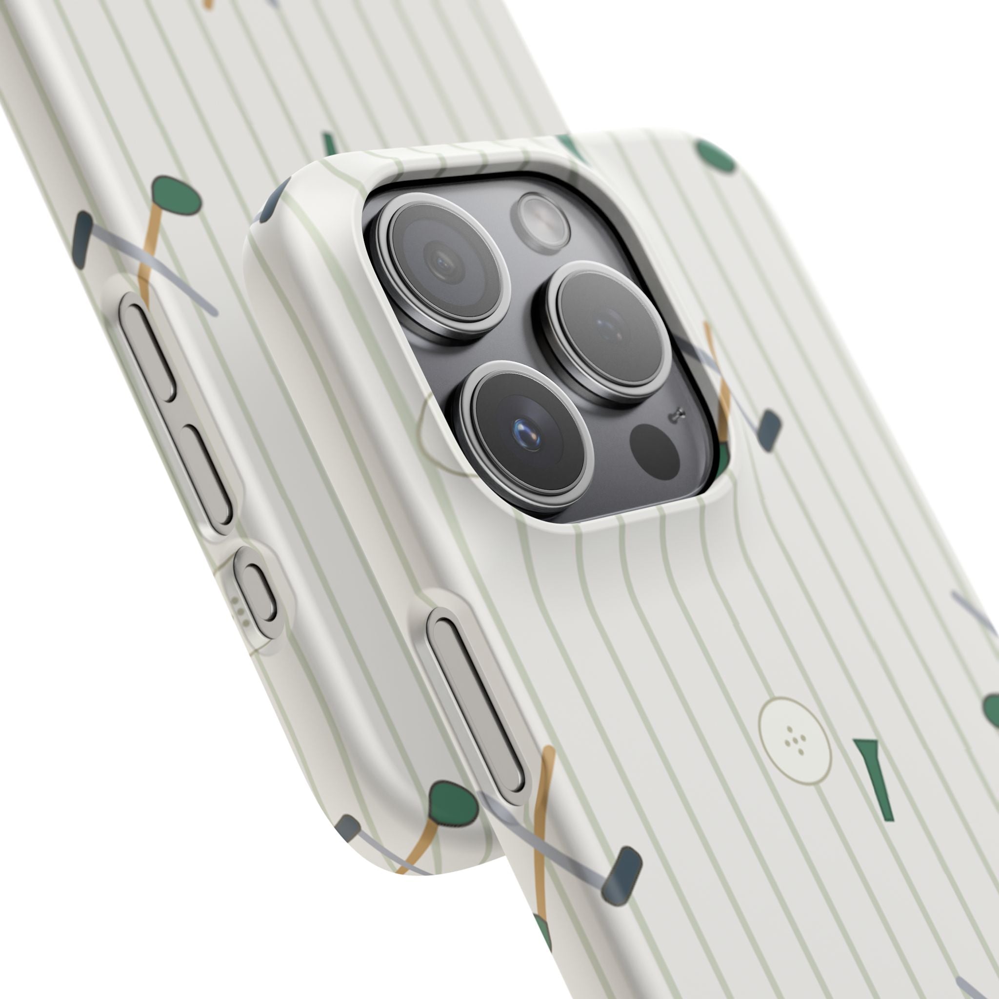 Mamoru Cases | Golf Pattern Snap Phone Case Tee & Mallet Design