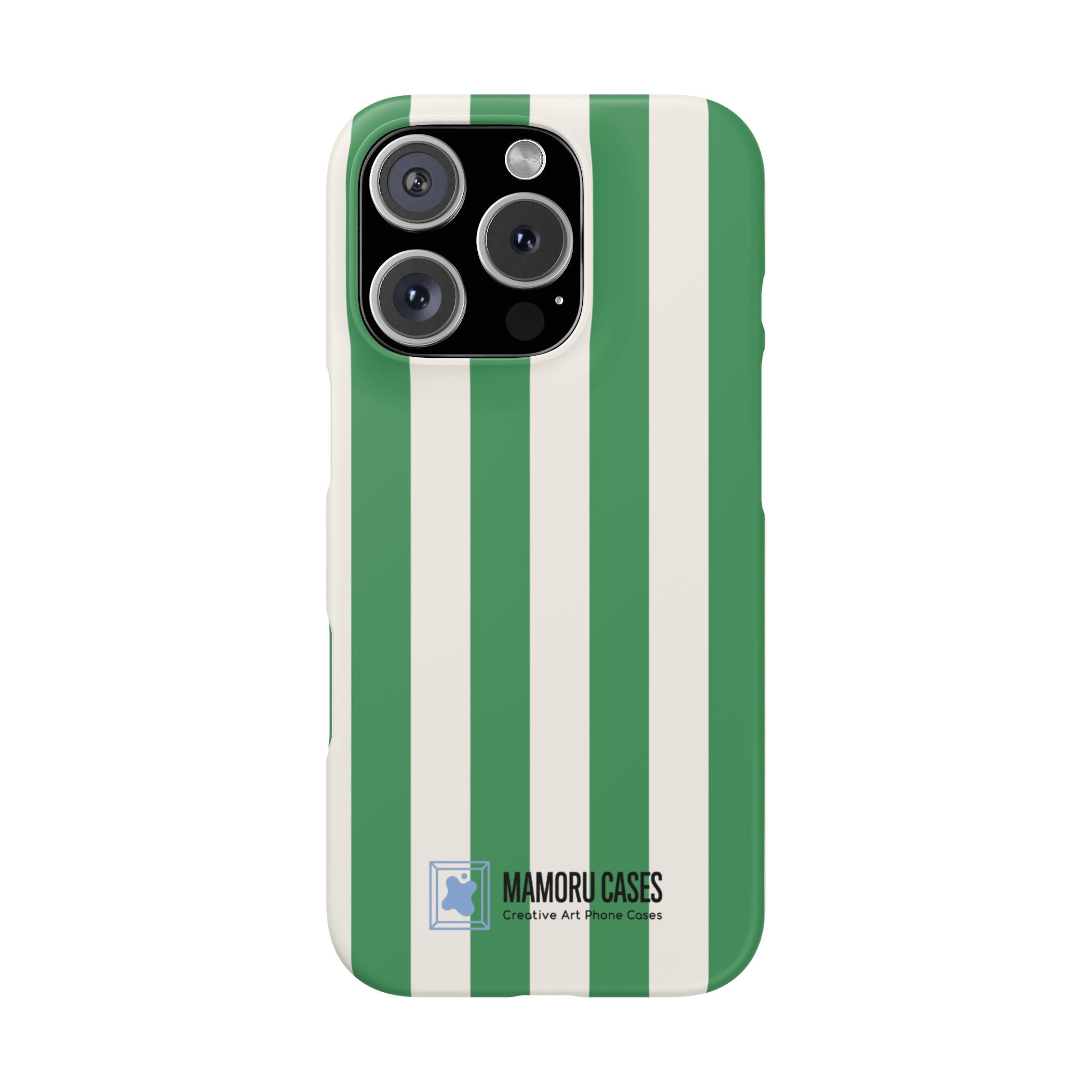 Green Stripe Phone Case