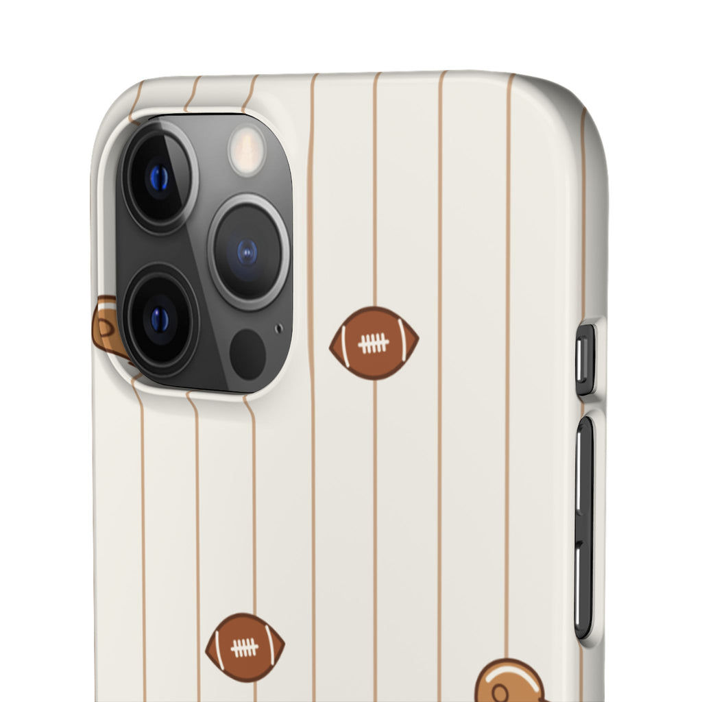 Phone Case — Vintage Football Pattern iPhone Case