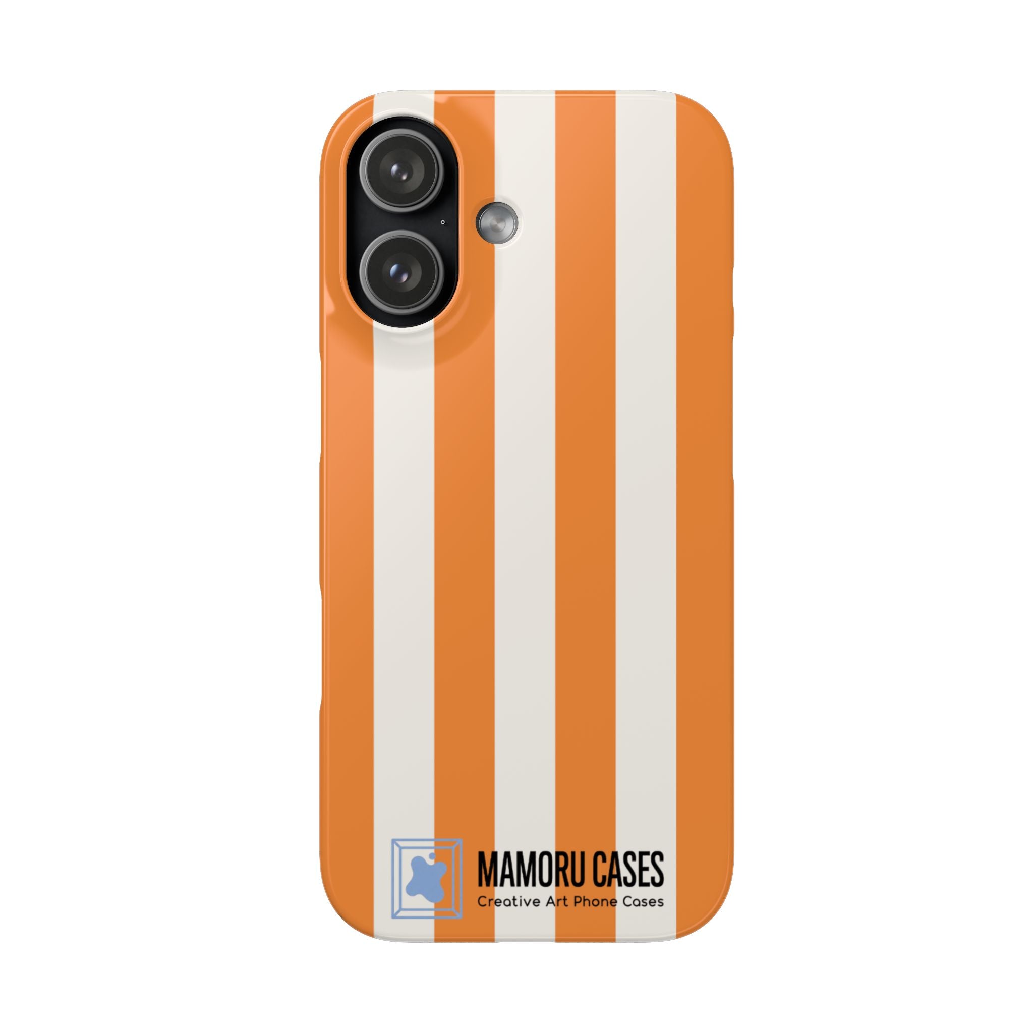 Orange Stripe Phone Case