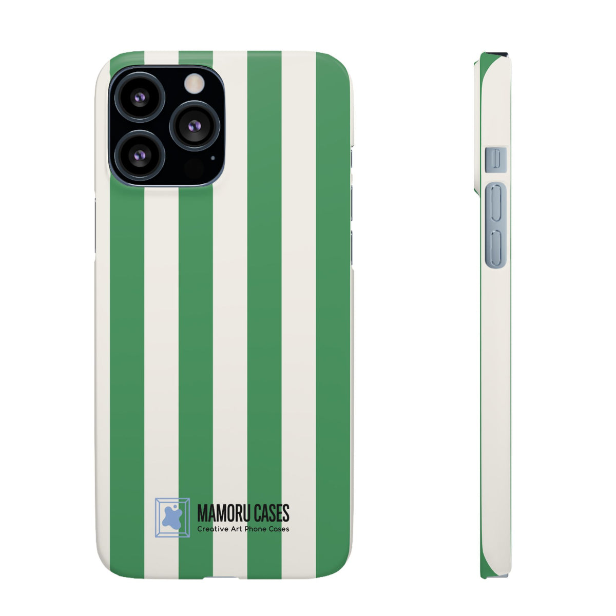 Green Stripe Phone Case