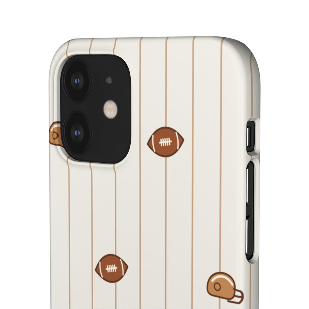 Phone Case — Vintage Football Pattern iPhone Case