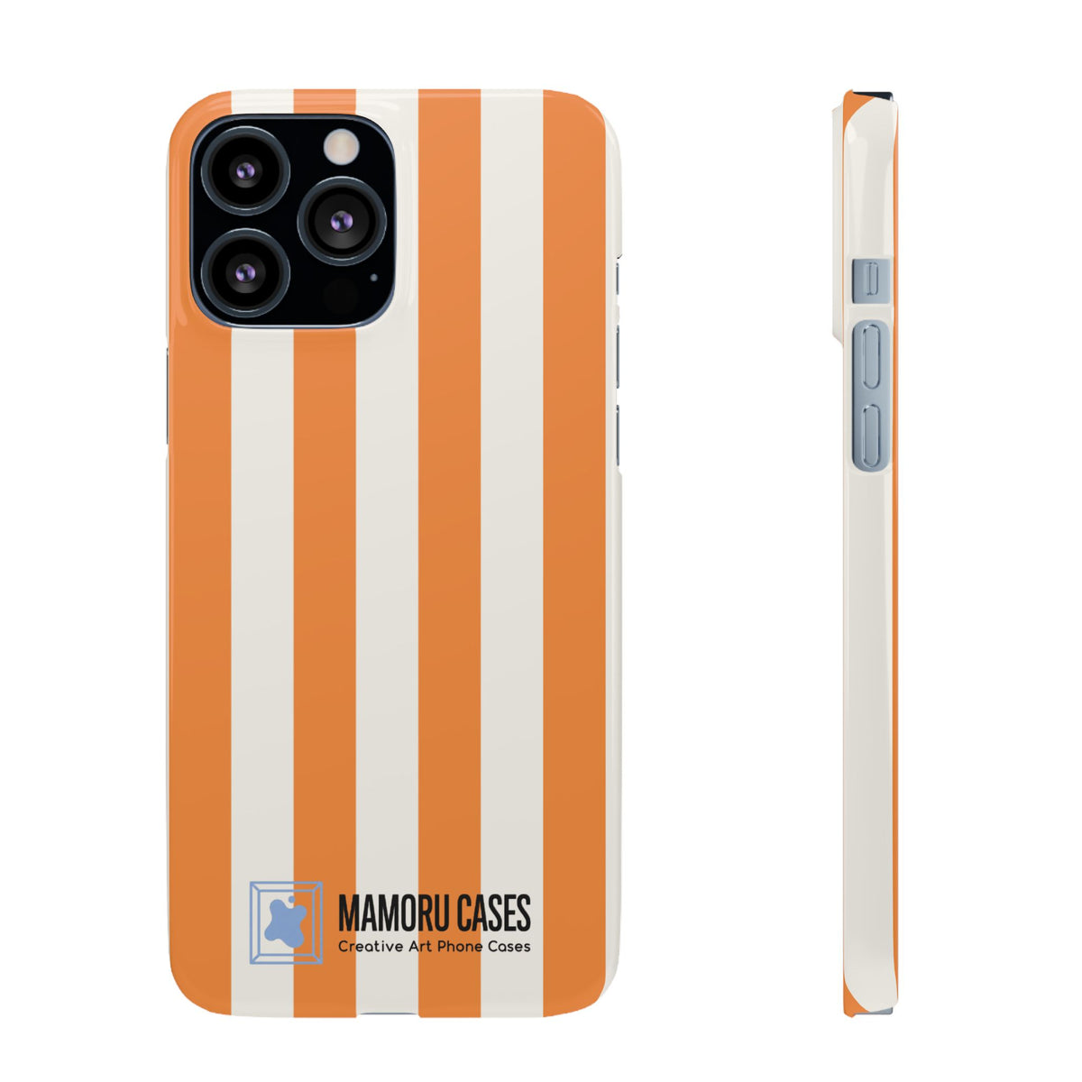 Orange Stripe Phone Case