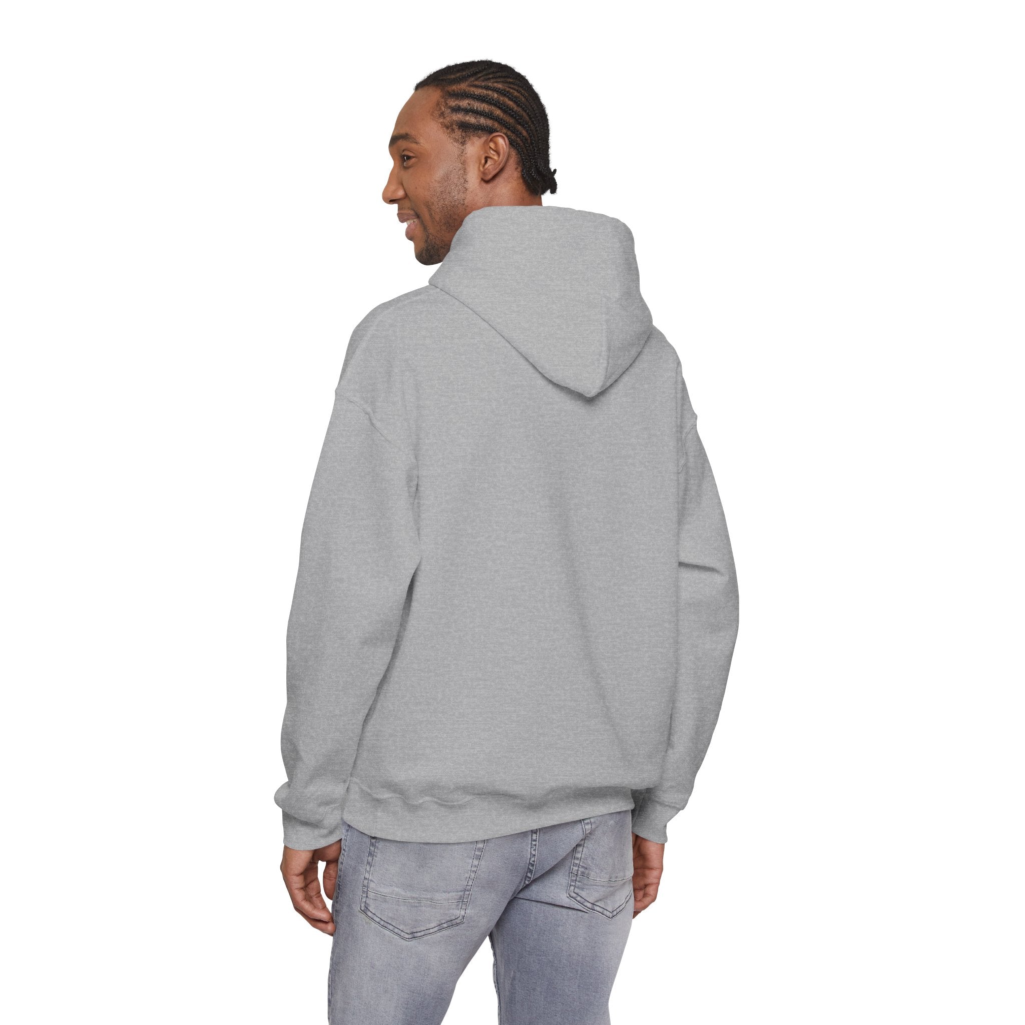 Mamoru Cases Logo Hoodie – Minimalist White Graphic Sweatshirt