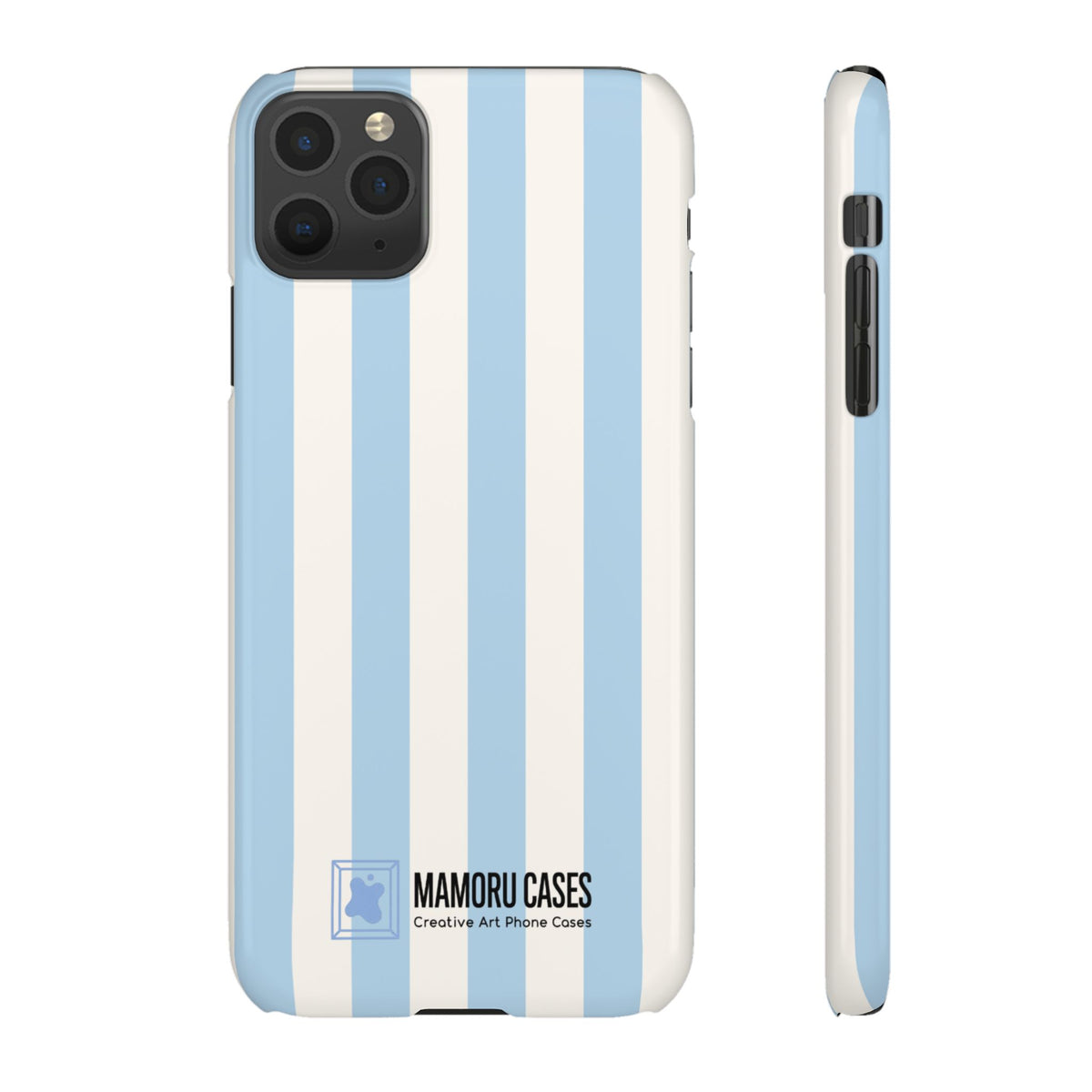Sky Blue Stripe Phone Case