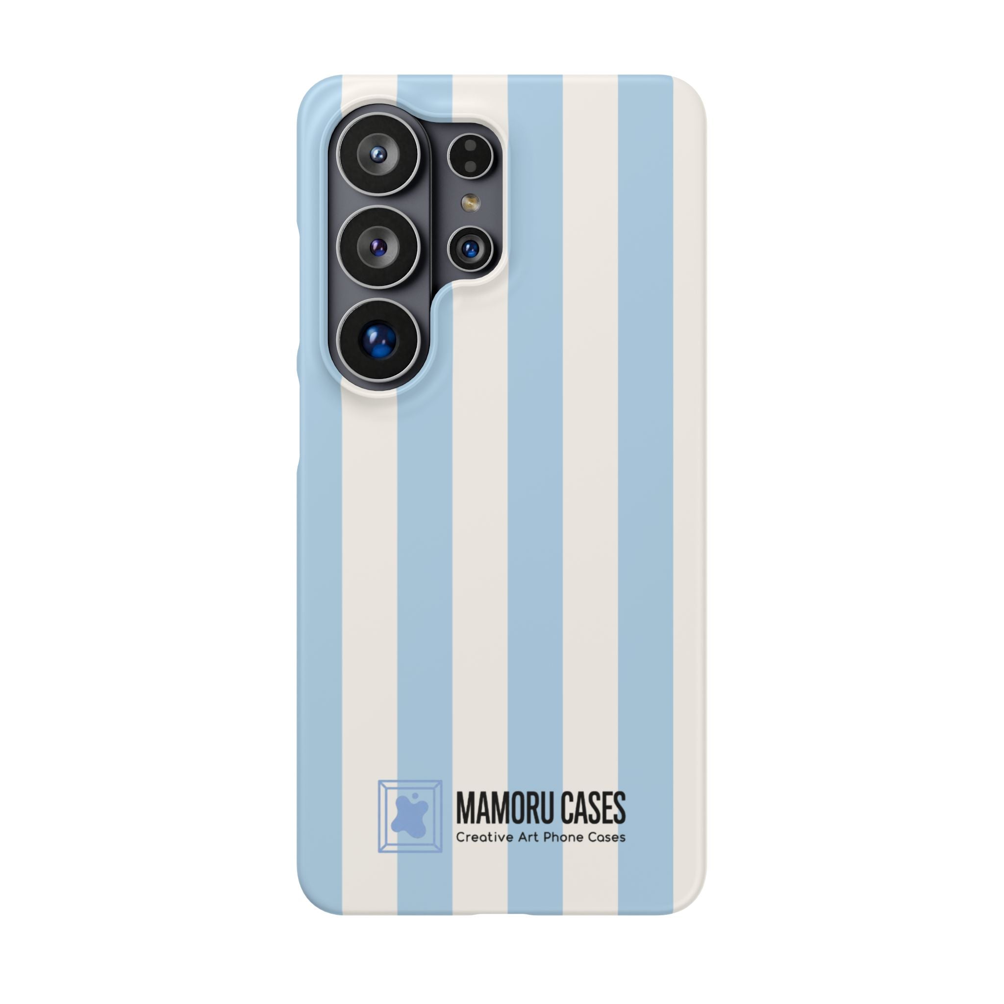 Sky Blue Stripe Phone Case