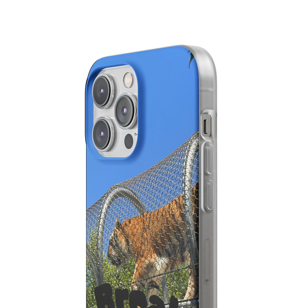 Tiger Break Free Phone Case – Wildlife Rescue Inspired iPhone Cover