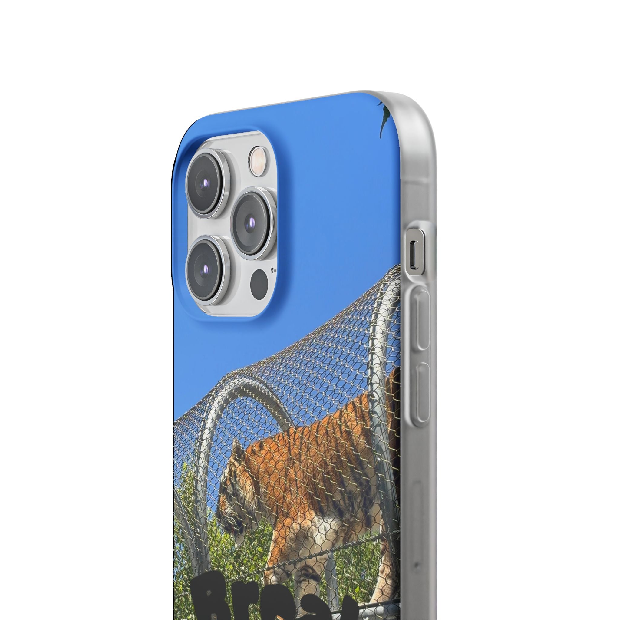Tiger Break Free Phone Case – Wildlife Rescue Inspired iPhone Cover
