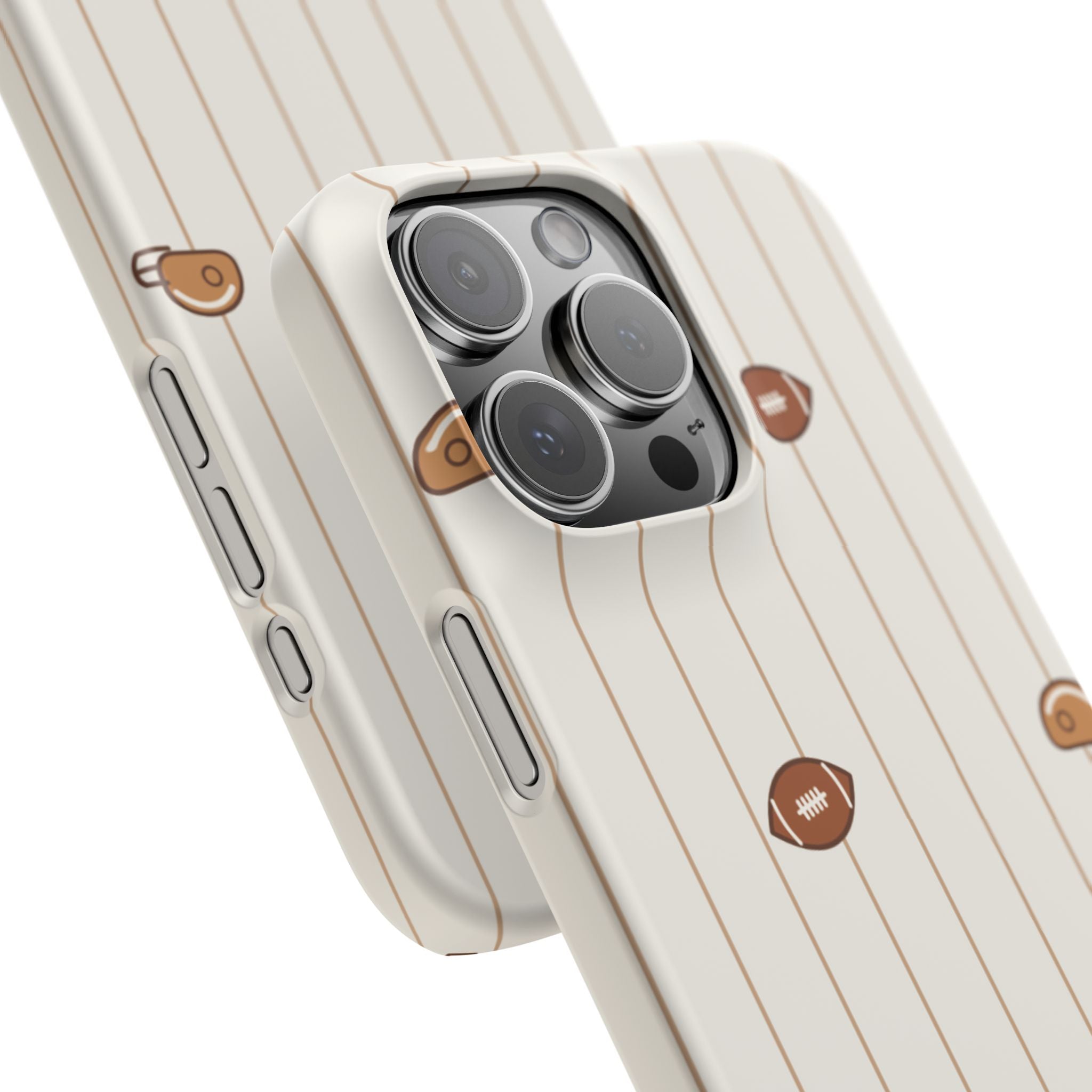 Phone Case — Vintage Football Pattern iPhone Case