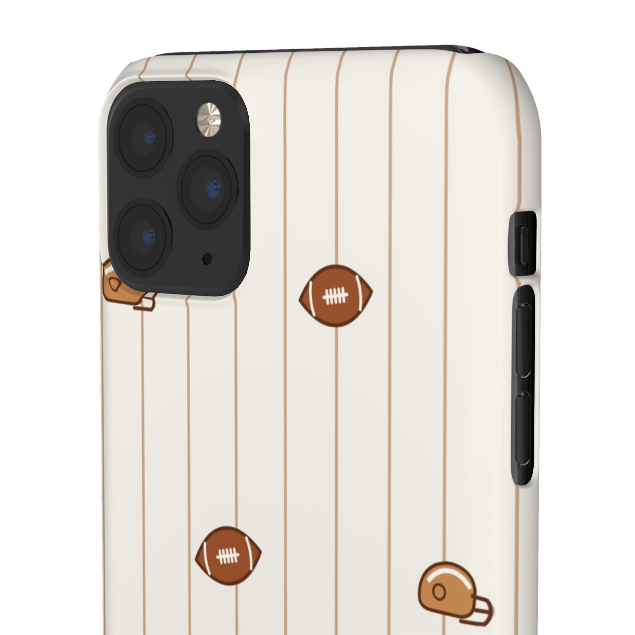 Phone Case — Vintage Football Pattern iPhone Case