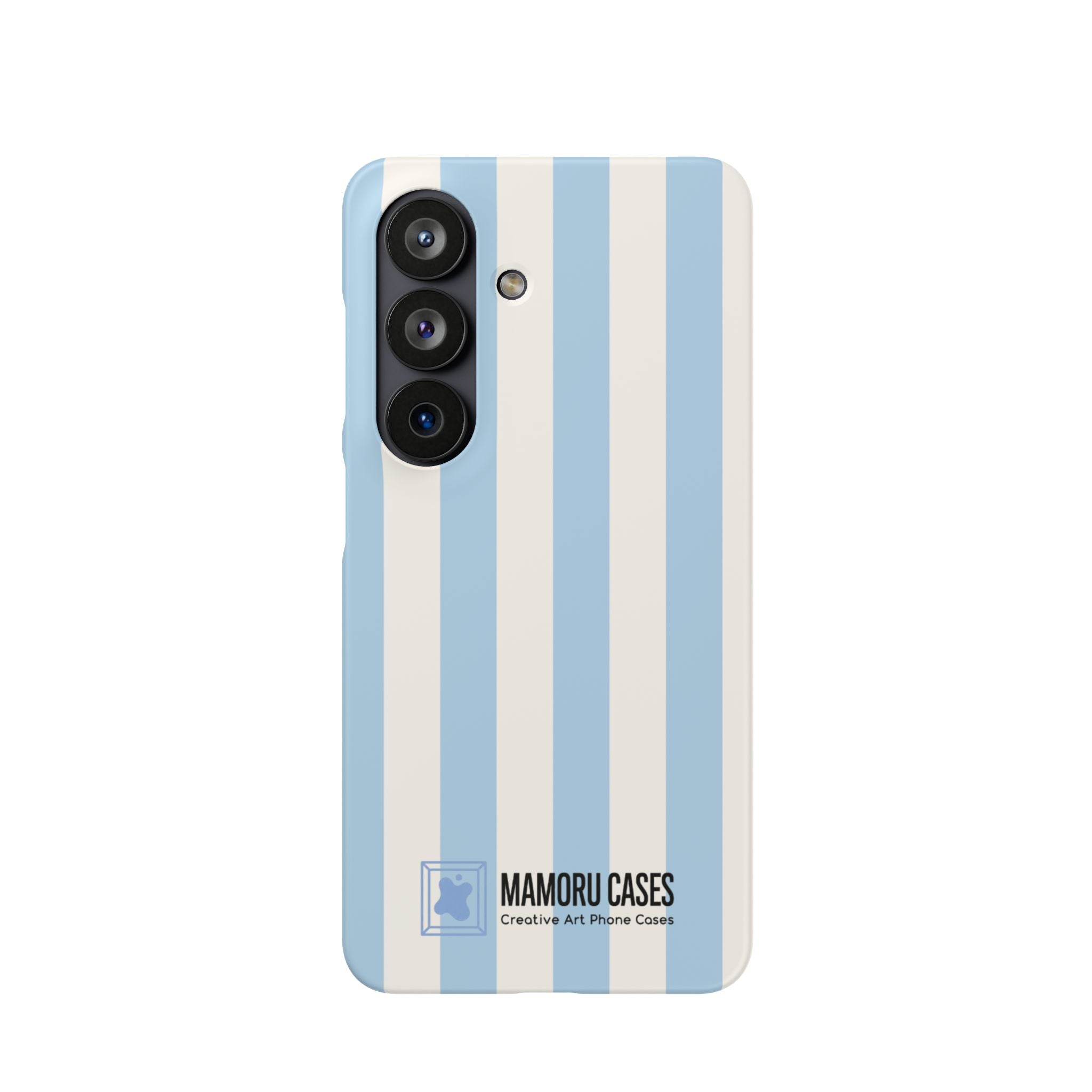 Sky Blue Stripe Phone Case